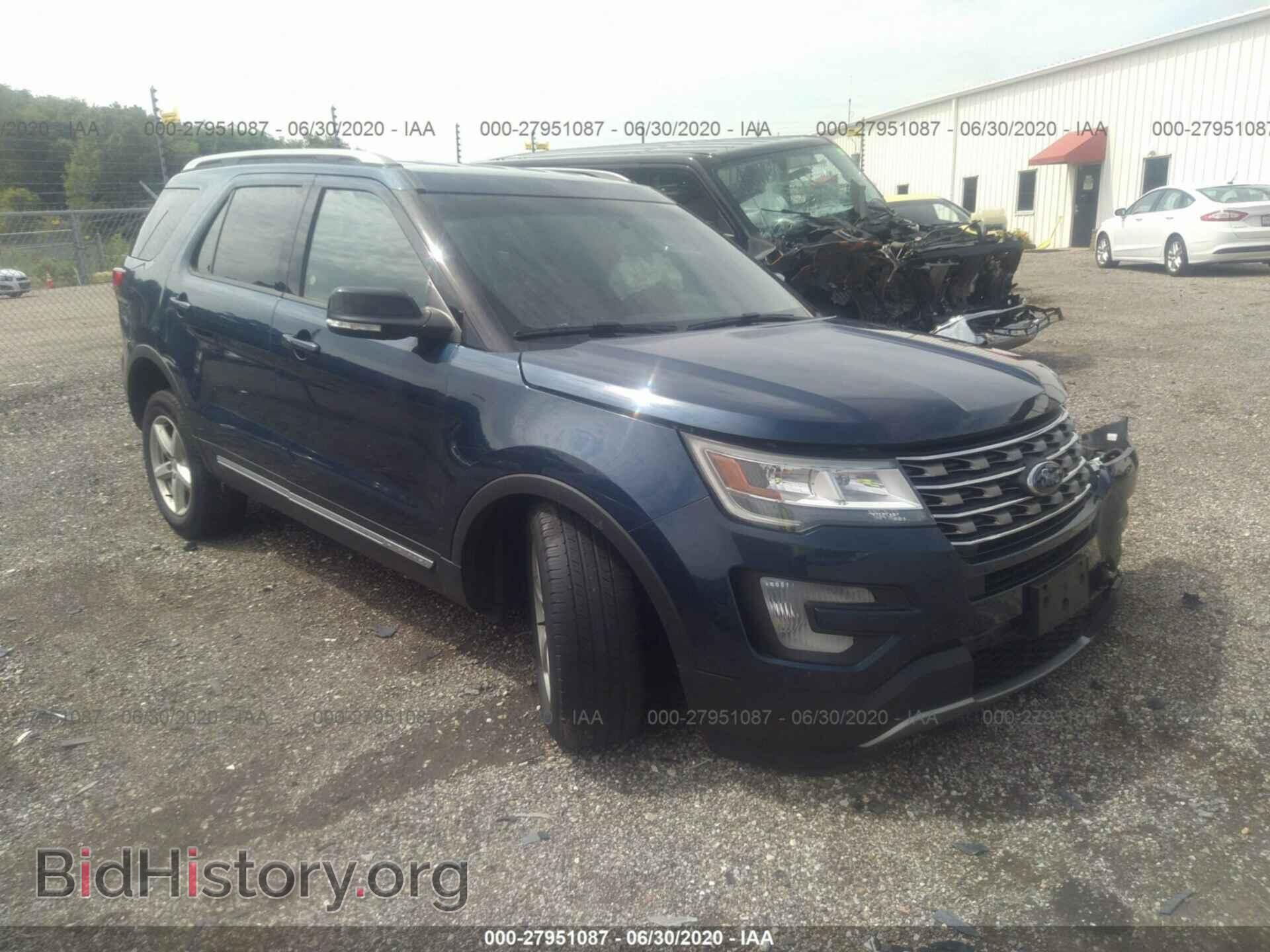 Photo 1FM5K8D89GGC47593 - FORD EXPLORER 2016