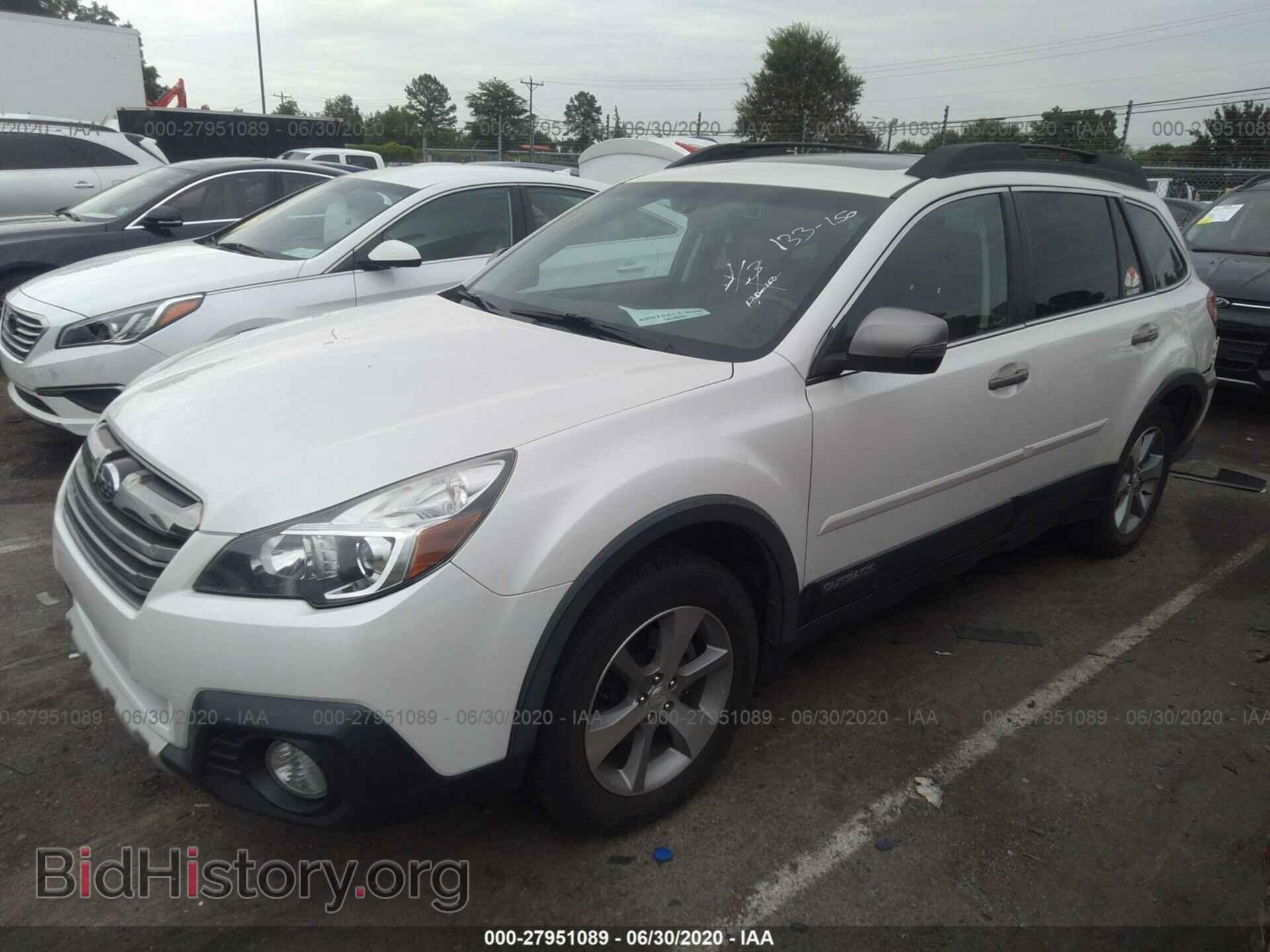 2014 SUBARU OUTBACK - VIN: 4S4BRCPCXE3291821 - Фото 2