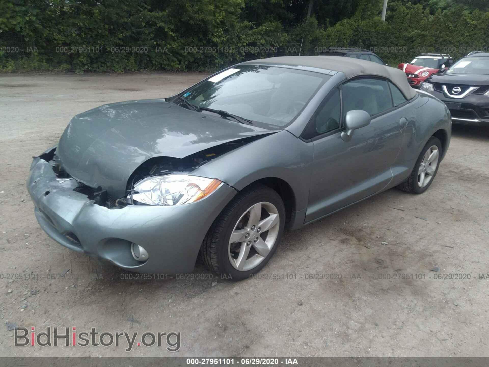 2008 MITSUBISHI ECLIPSE - VIN: 4A3AL25FX8E008168 - Фото 2