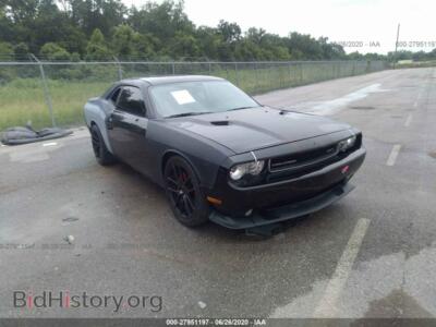 2011 Dodge CHALLENGER SRT-8, черный — VIN 2B3CJ7DJ1BH530693, IAAI