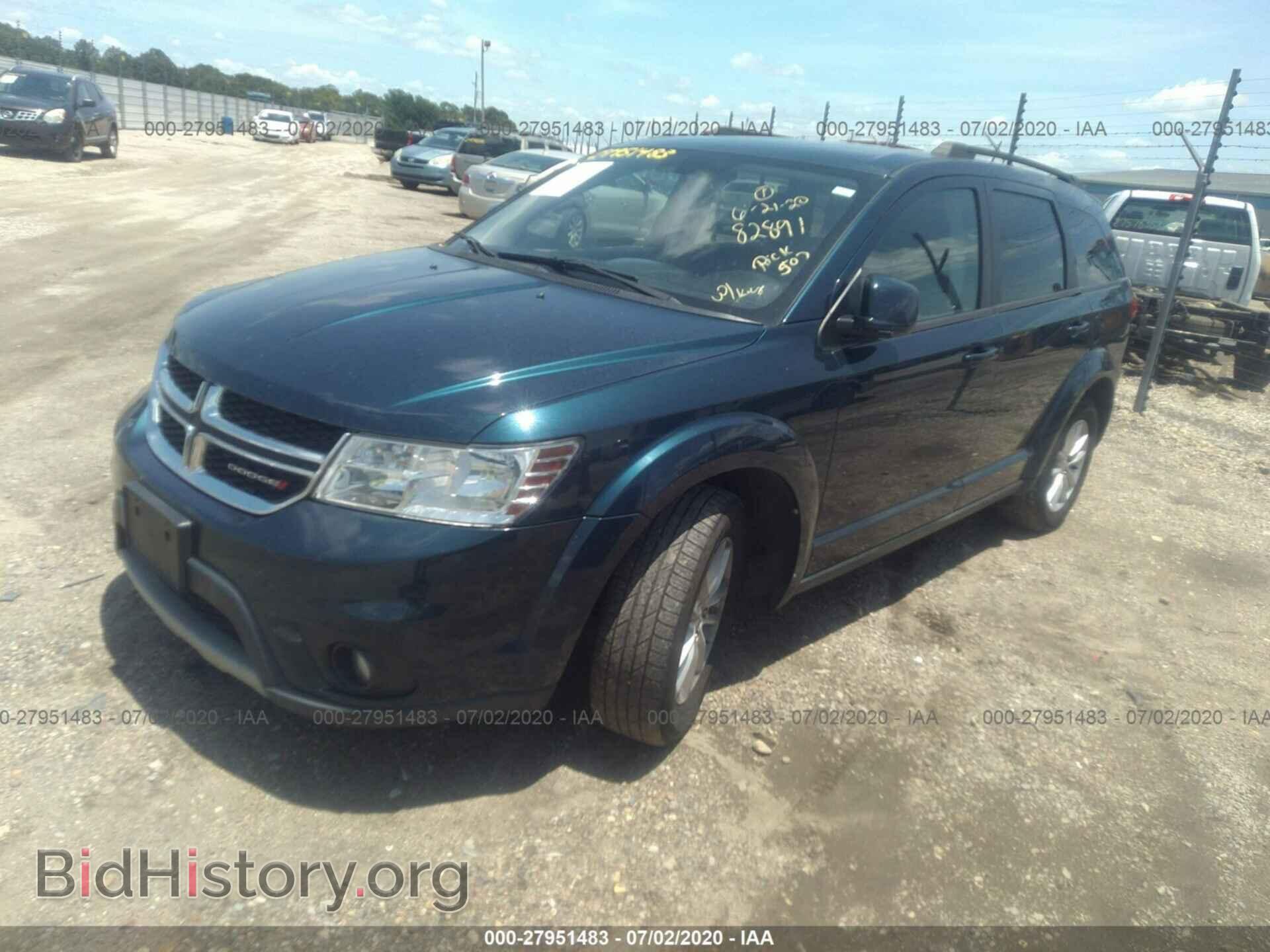 2013 DODGE JOURNEY - VIN: 3C4PDCBB2DT561697 - Фото 2