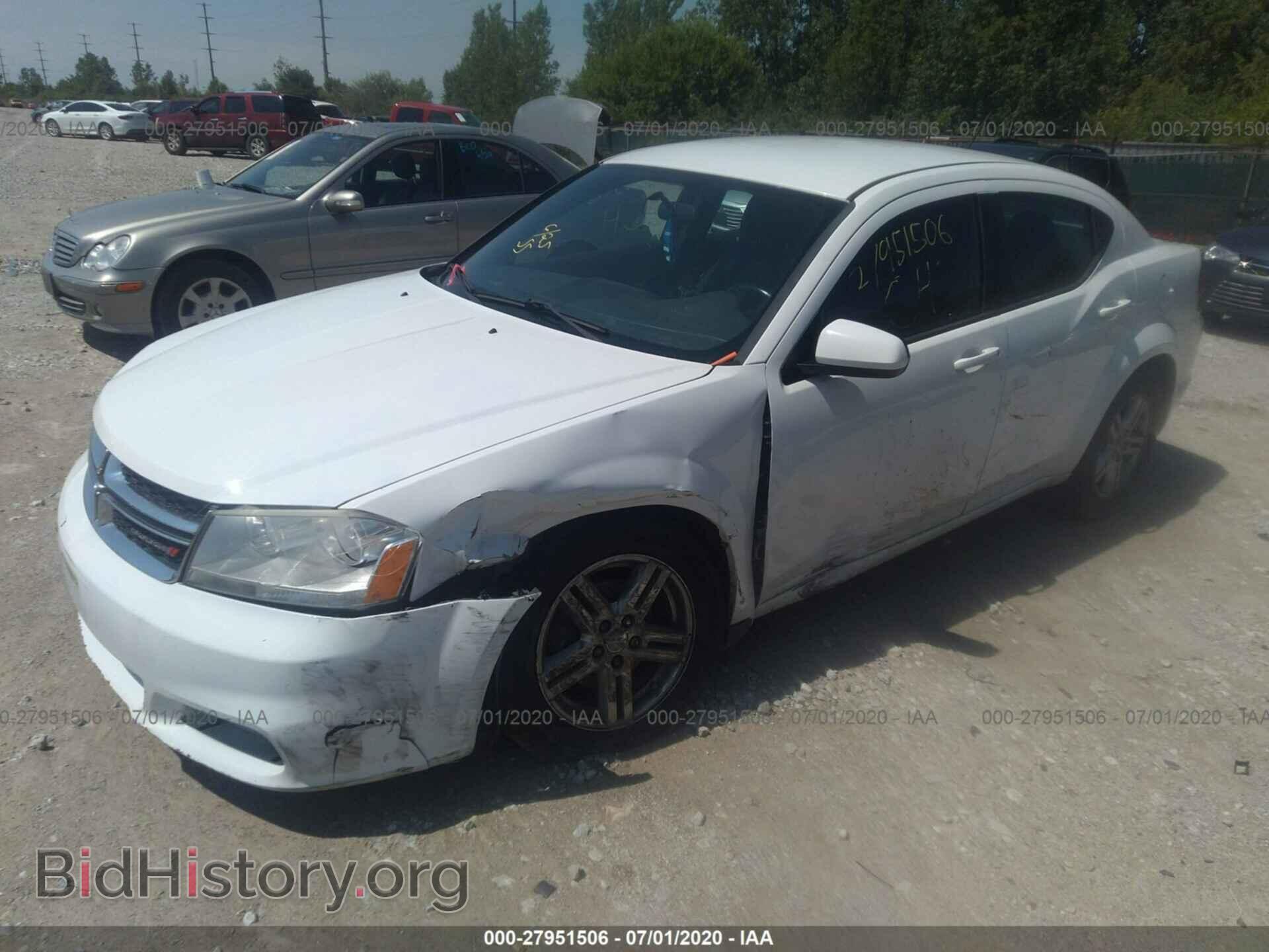 2012 DODGE AVENGER - VIN: 1C3CDZCBXCN195233 - Photo 2