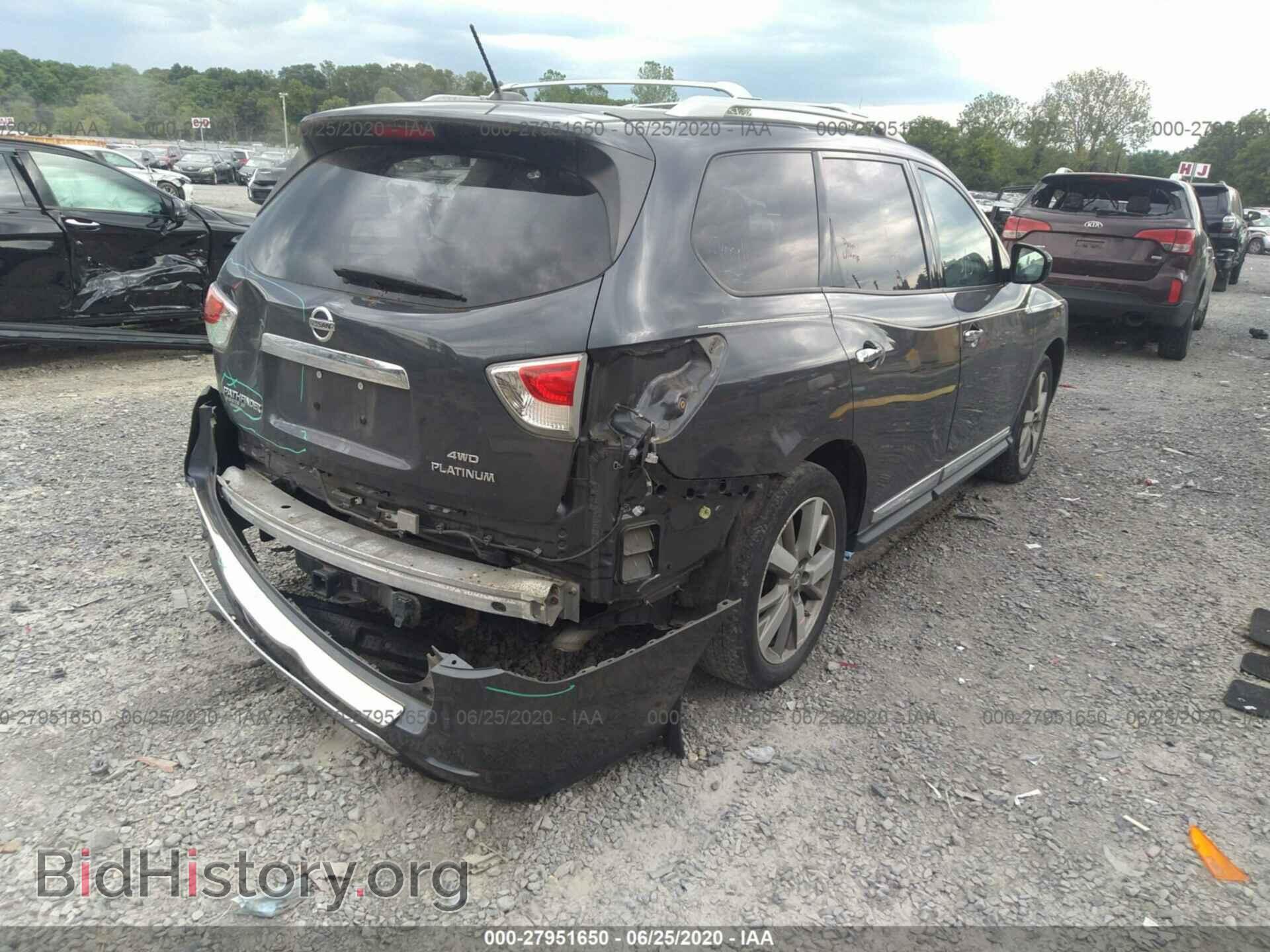 2014 NISSAN PATHFINDER - VIN: 5N1AR2MM6EC701324 - Фото 4