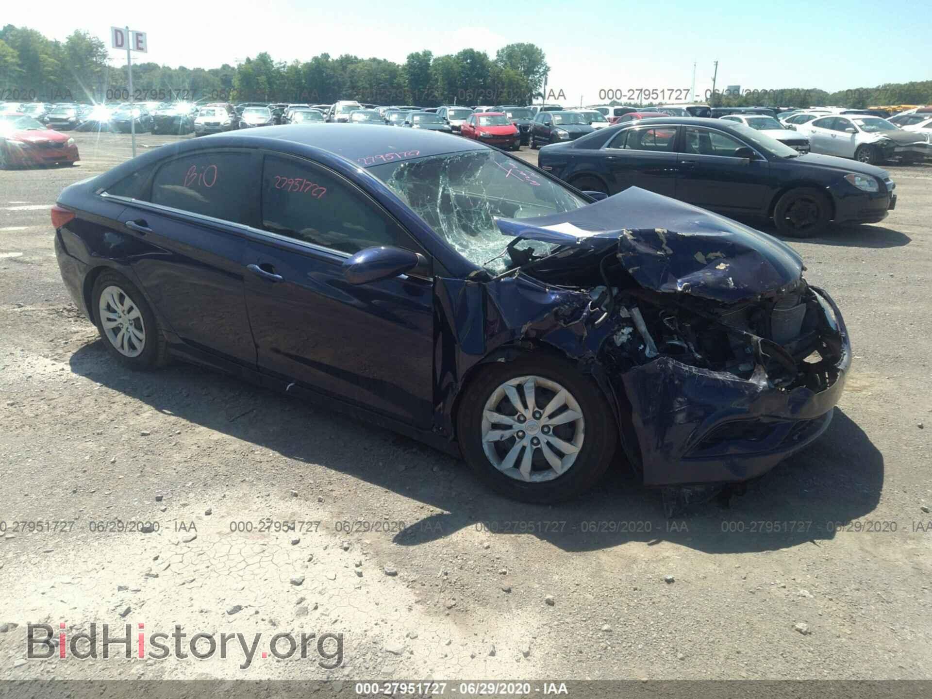 Фотография 5NPEB4AC2CH351290 - HYUNDAI SONATA 2012