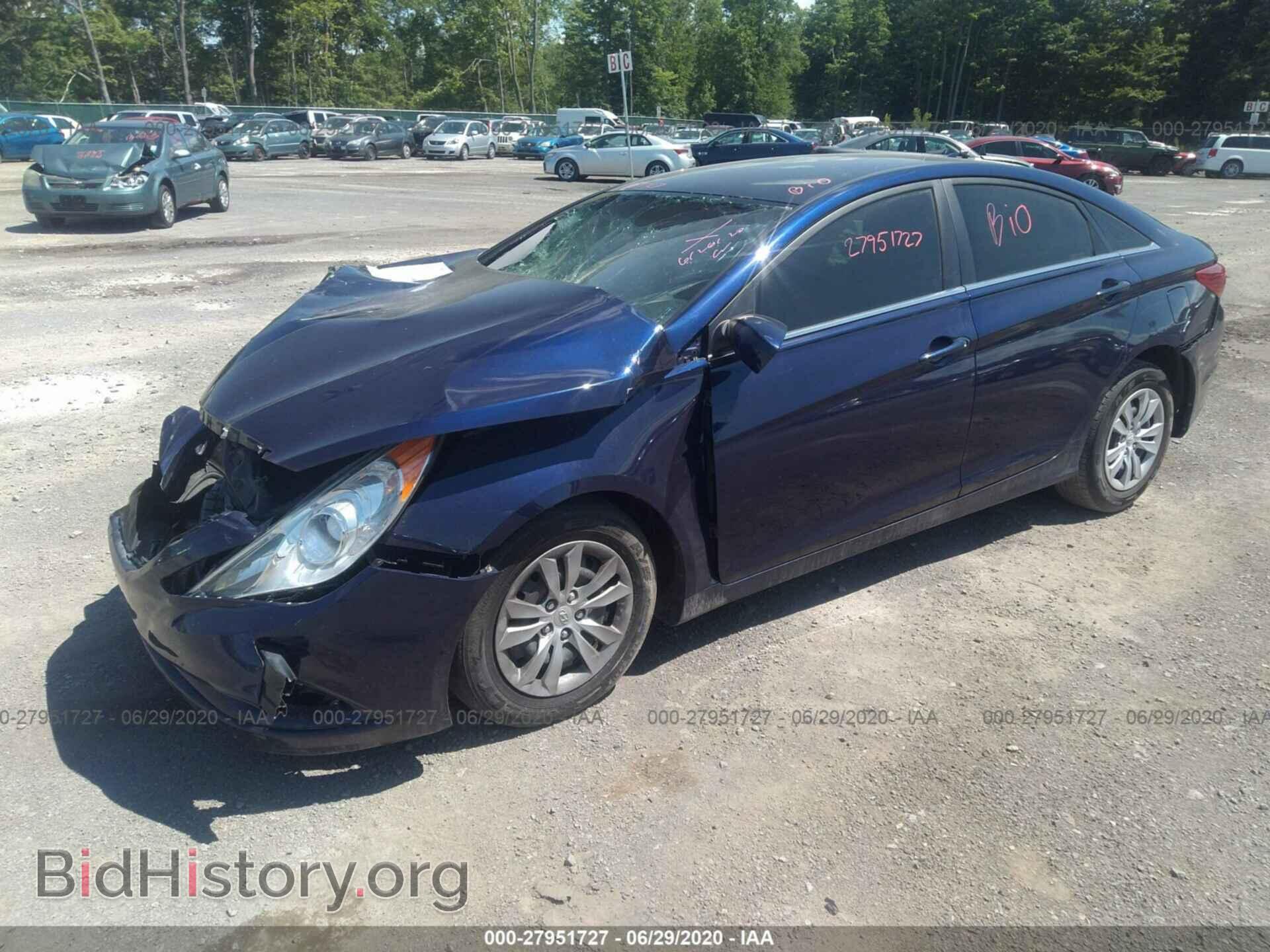 2012 HYUNDAI SONATA - VIN: 5NPEB4AC2CH351290 - Фото 2