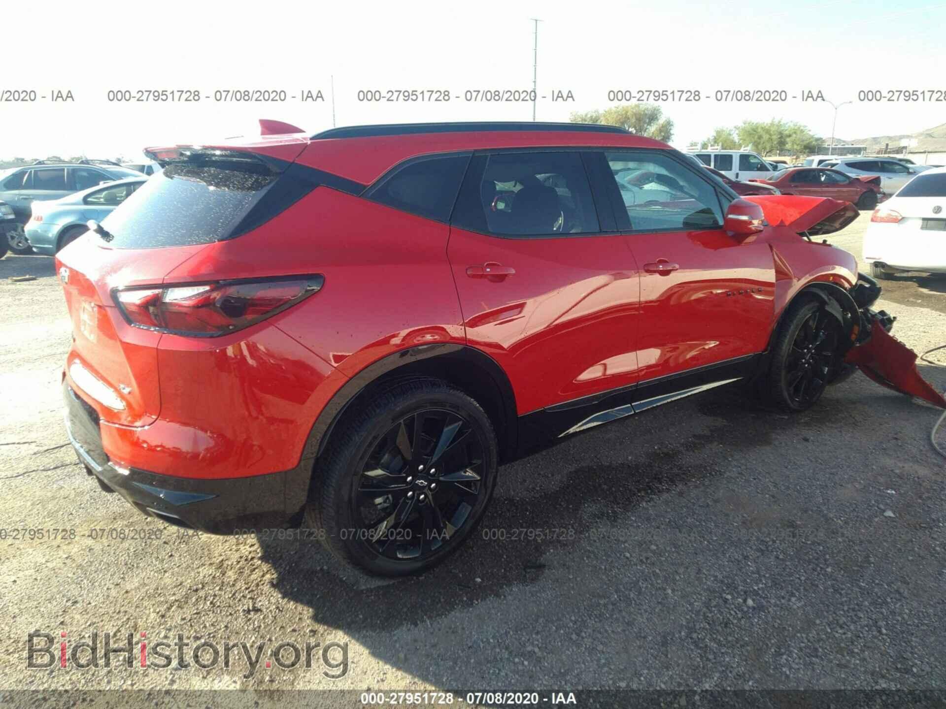2020 CHEVROLET BLAZER - VIN: 3GNKBERS4LS544249 - Фото 4