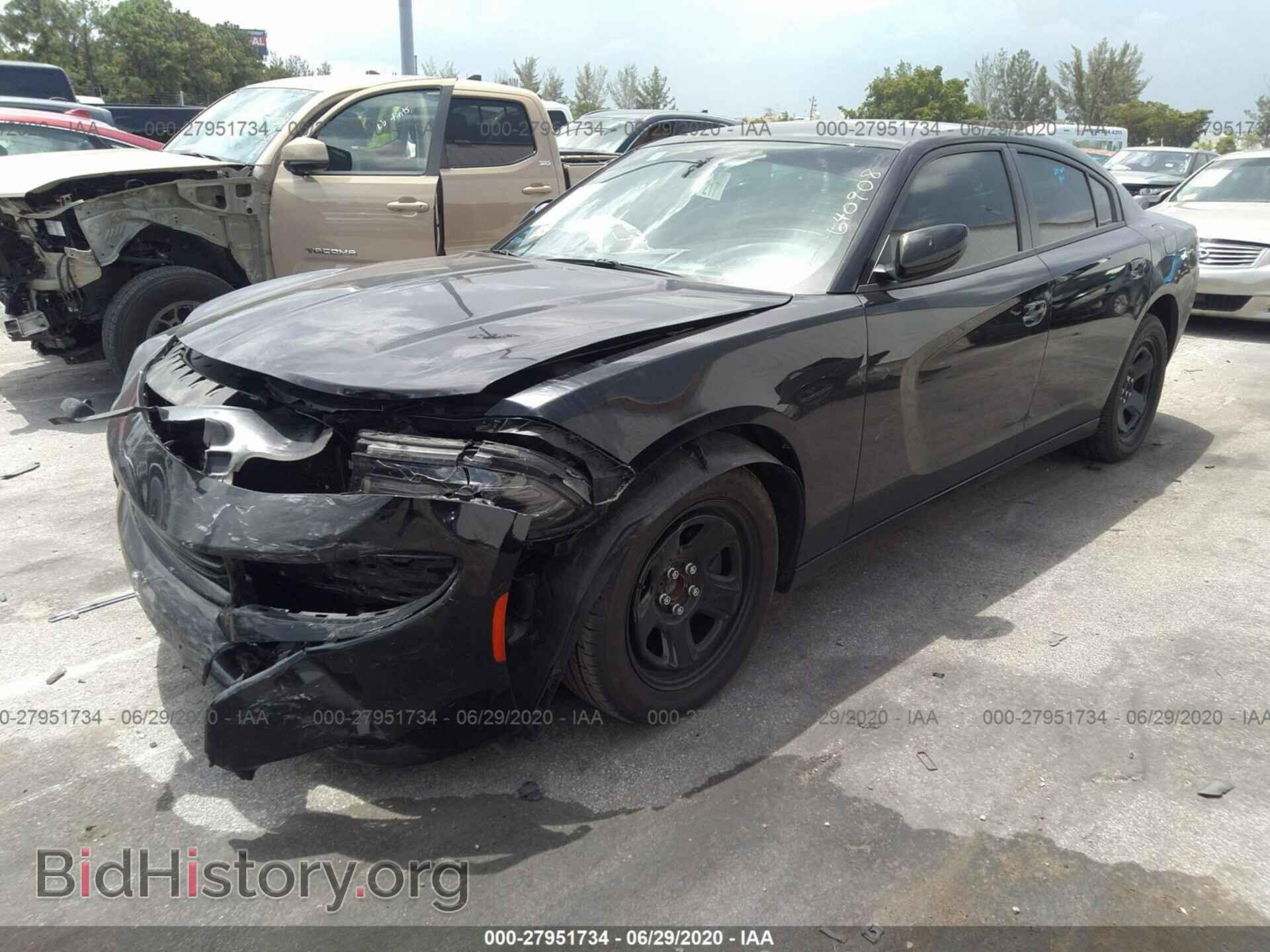 2019 DODGE CHARGER - VIN: 2C3CDXBG7KH640908 - Фото 2