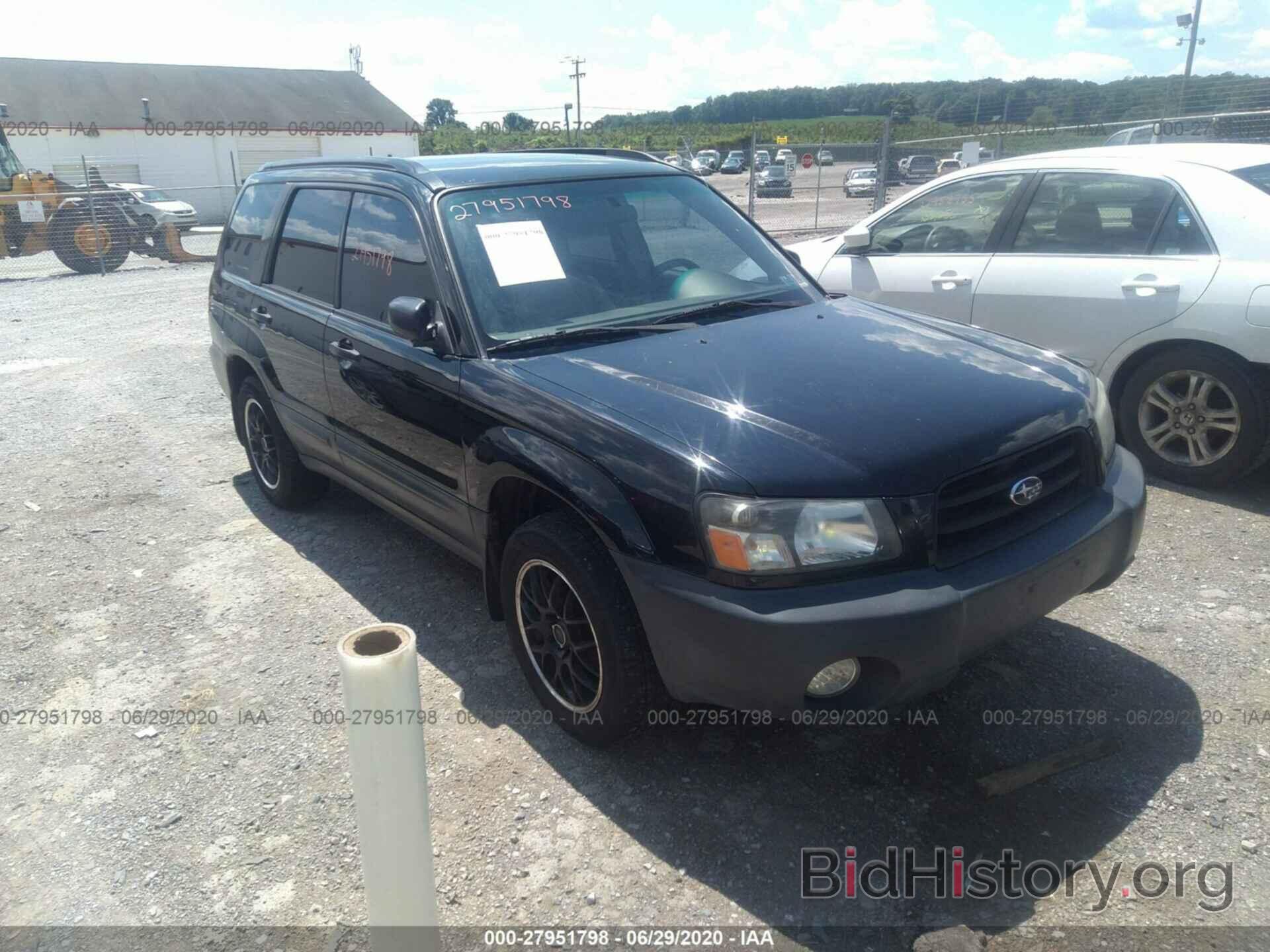 Photo JF1SG63635H747484 - SUBARU FORESTER 2005