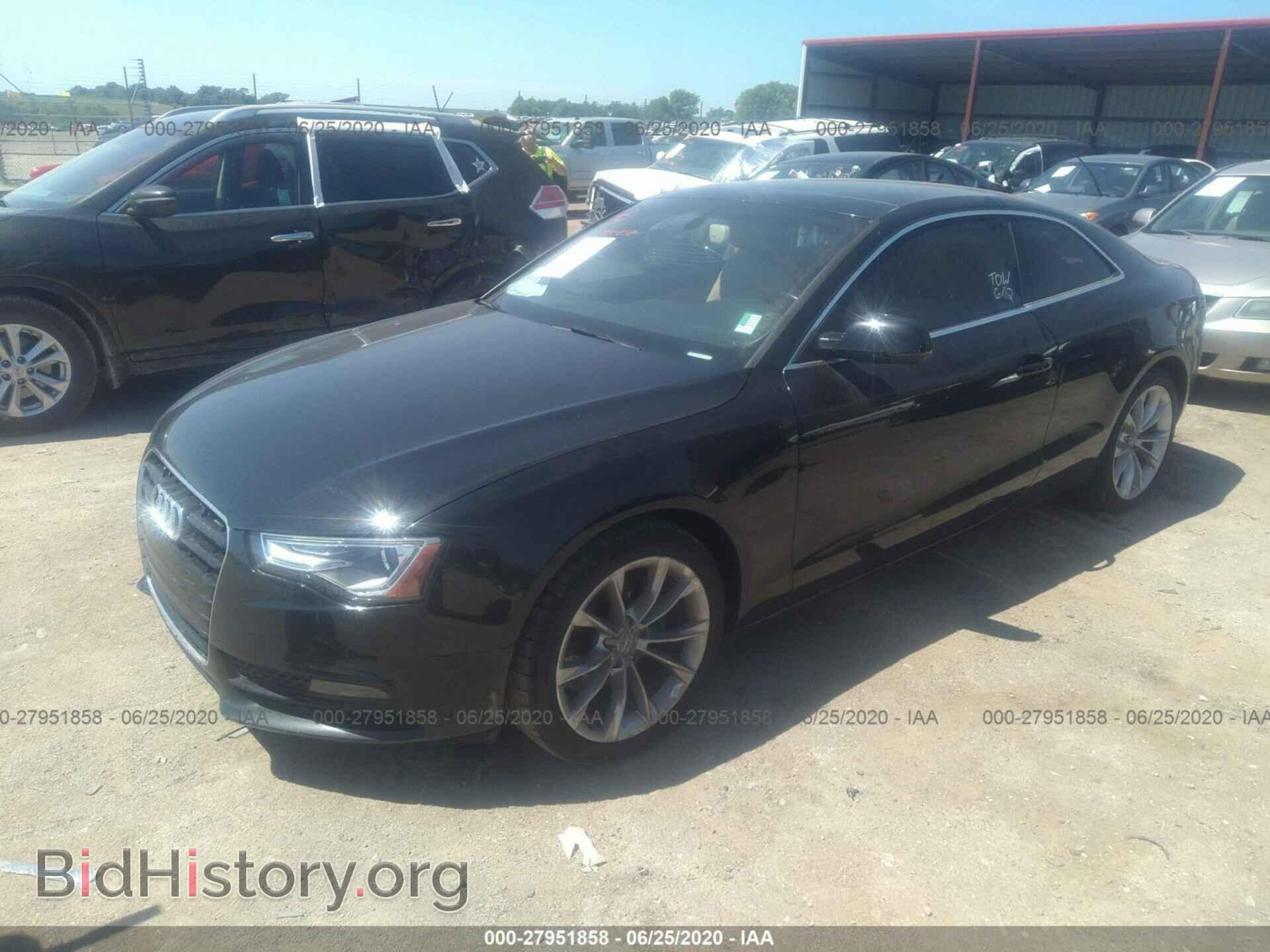 2014 AUDI A5 - VIN: WAULFAFR8EA074434 - Фото 2