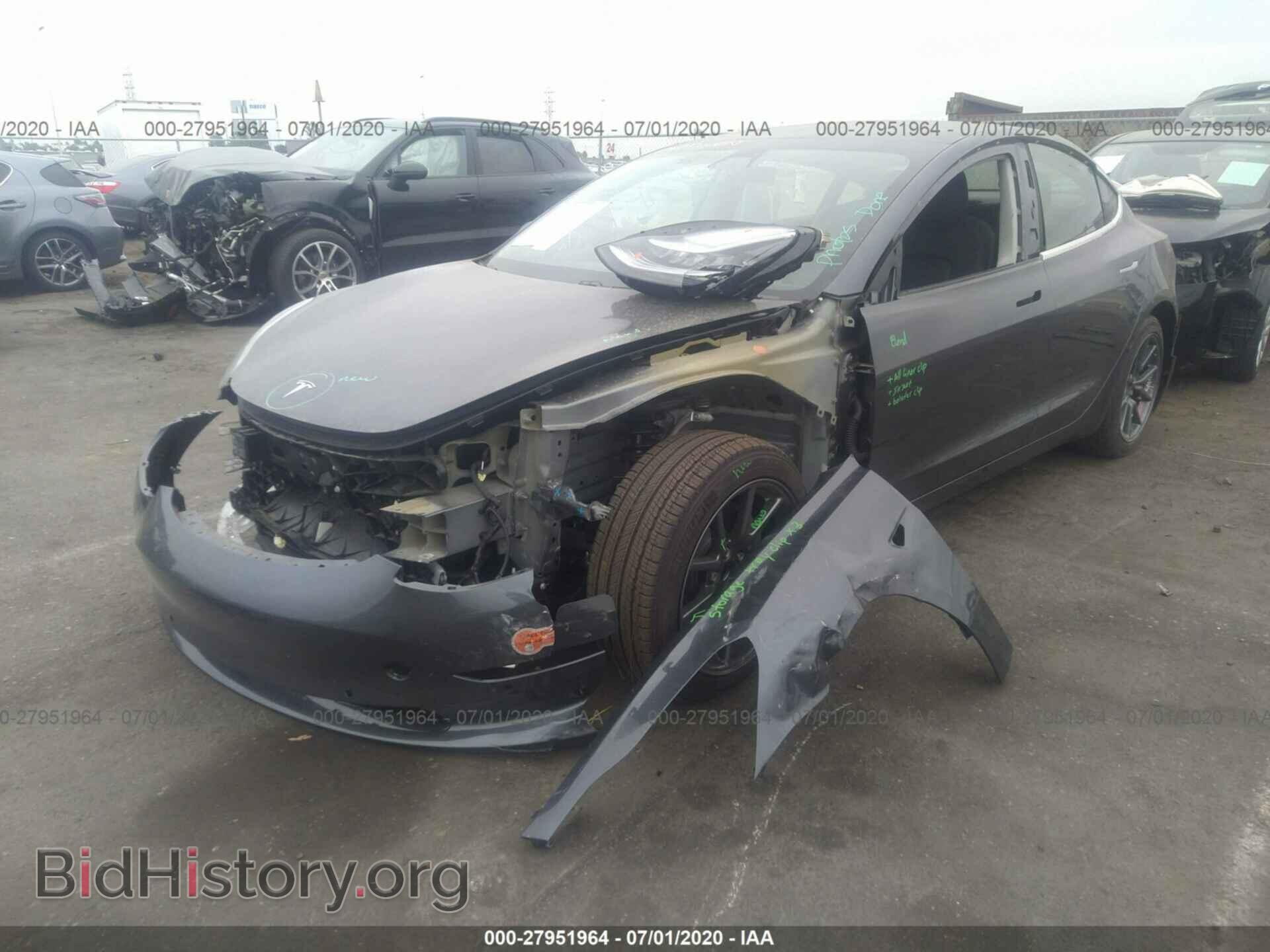 2020 TESLA MODEL 3 - VIN: 5YJ3E1EAXLF643922 - Photo 2