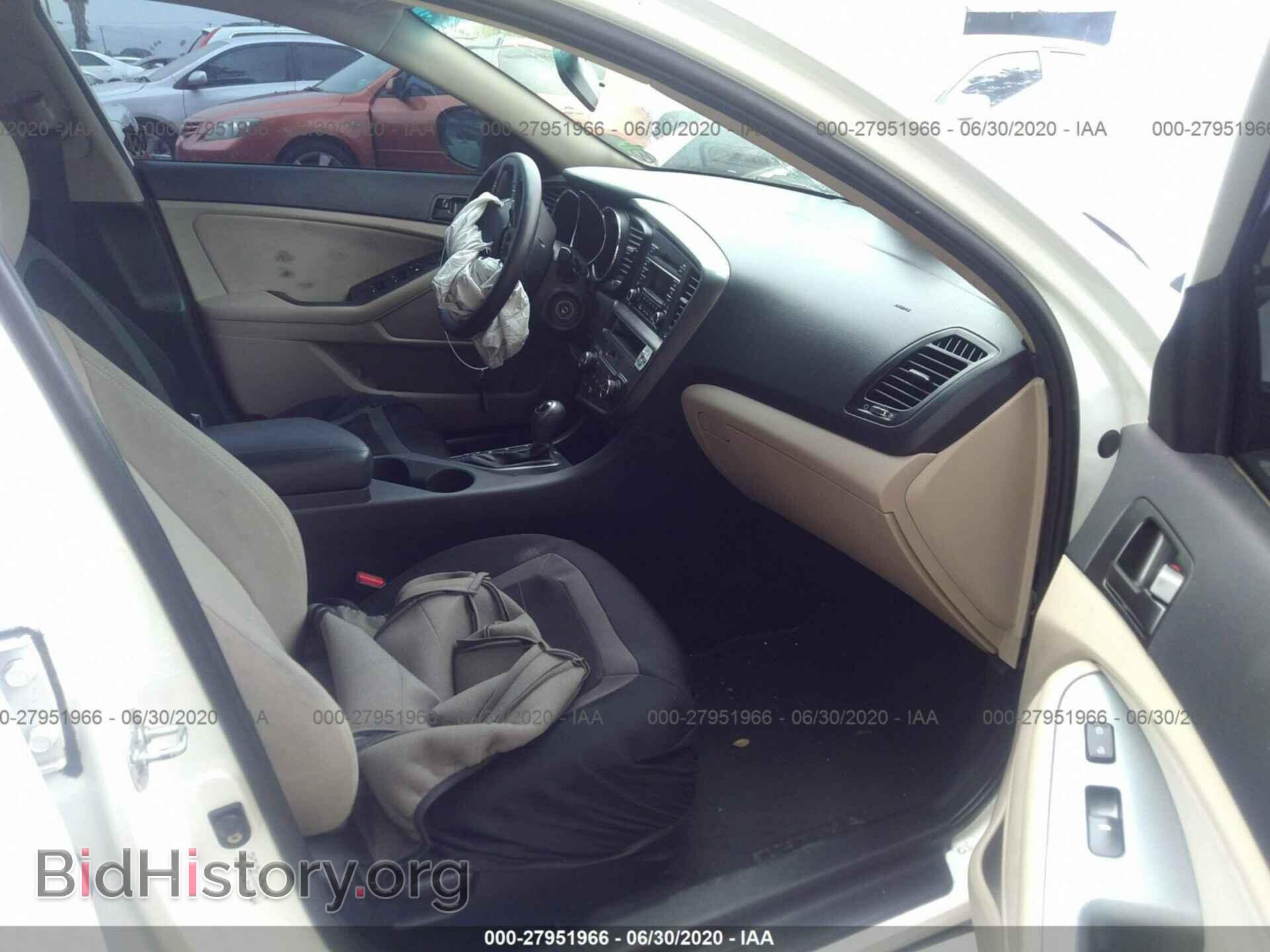 2013 KIA OPTIMA - VIN: KNAGM4A74D5325780 - Photo 5