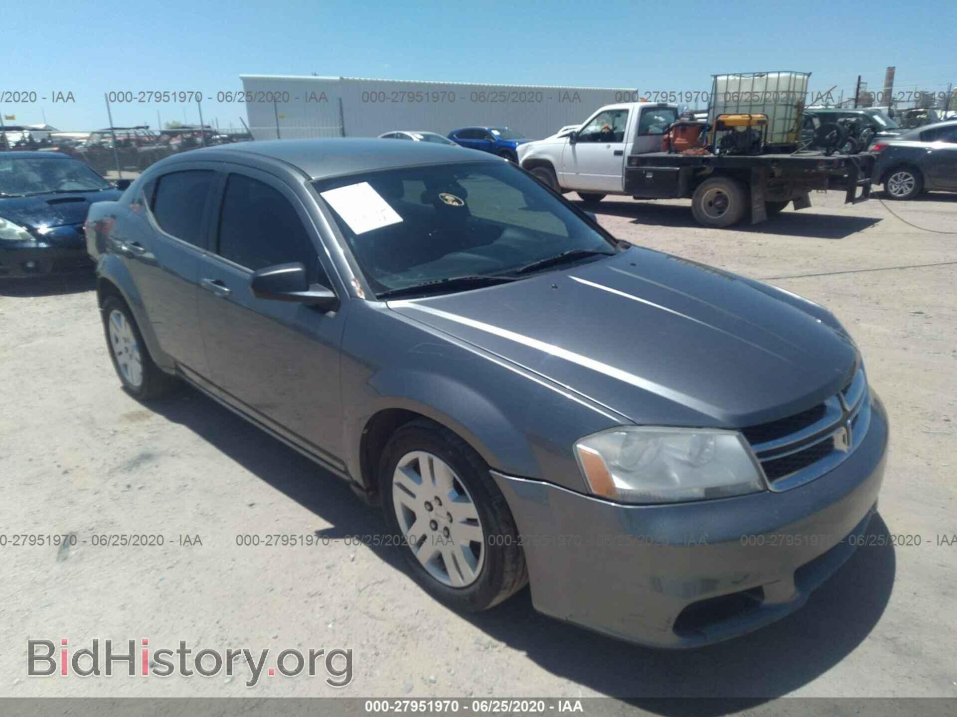 Photo 1C3CDZAB4DN757003 - DODGE AVENGER 2013