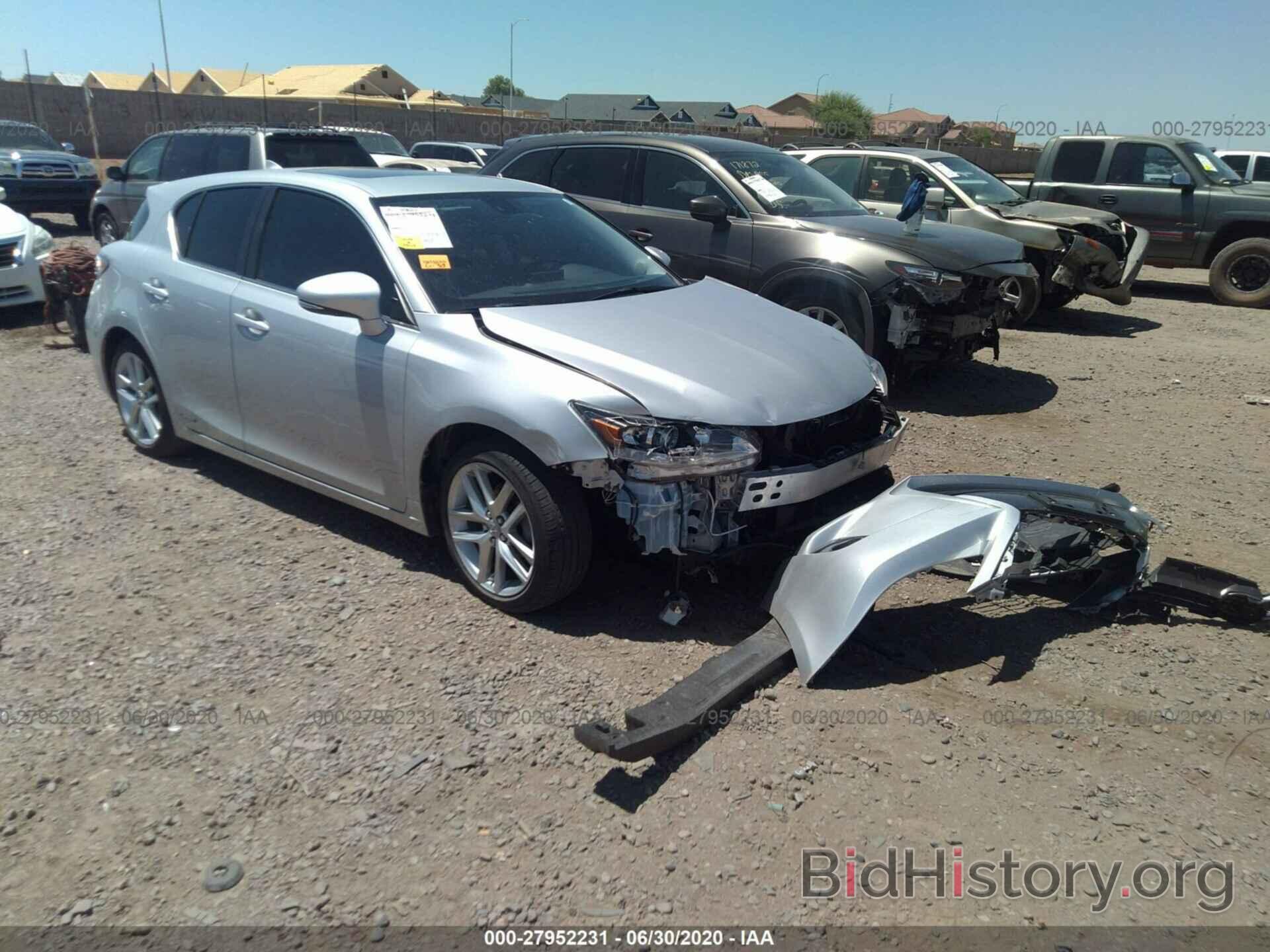 Photo JTHKD5BH2F2228865 - LEXUS CT 200H 2015