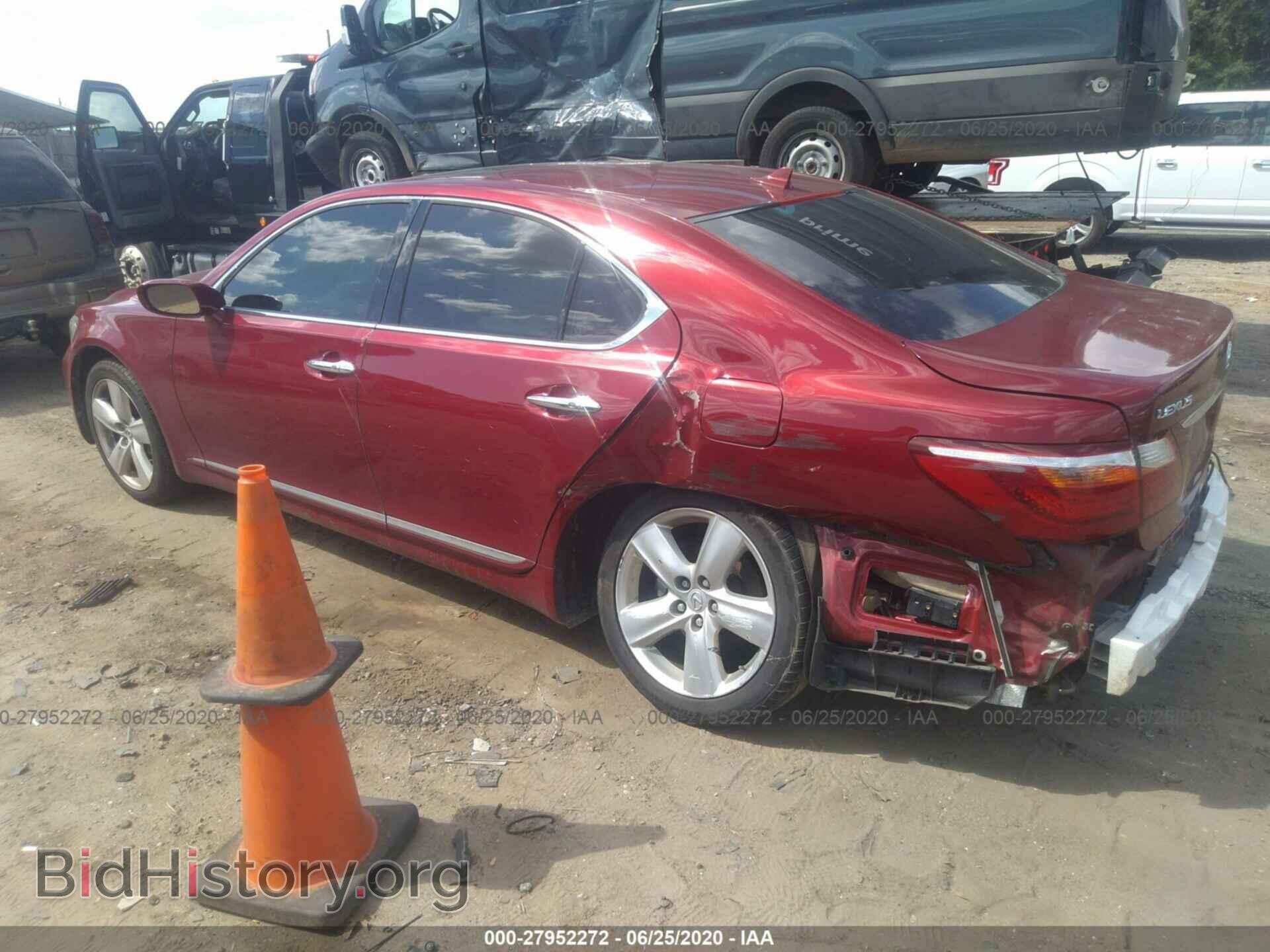 2010 LEXUS LS - VIN: JTHBL5EF9A5096711 - Фото 3
