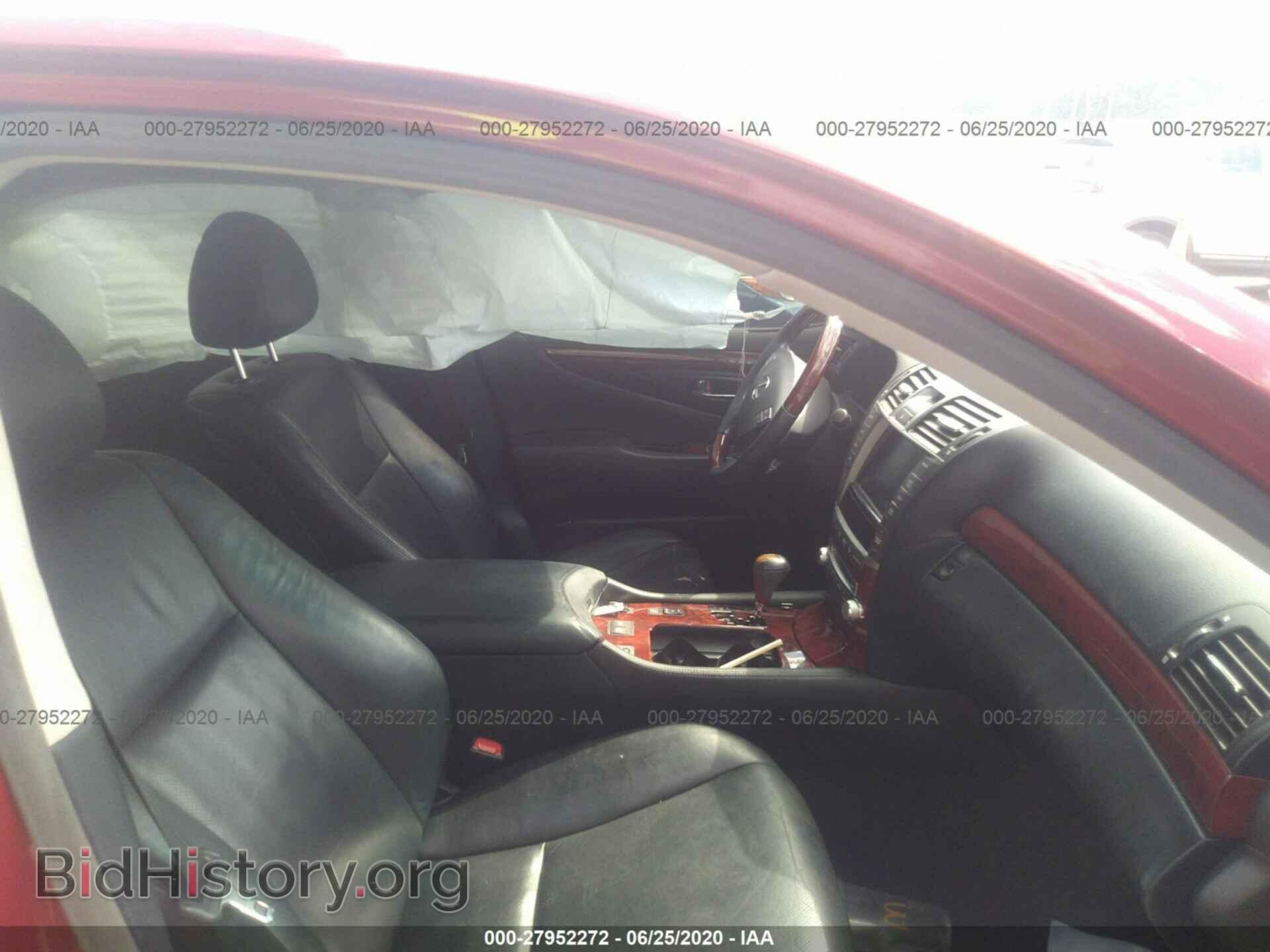 2010 LEXUS LS - VIN: JTHBL5EF9A5096711 - Фото 5