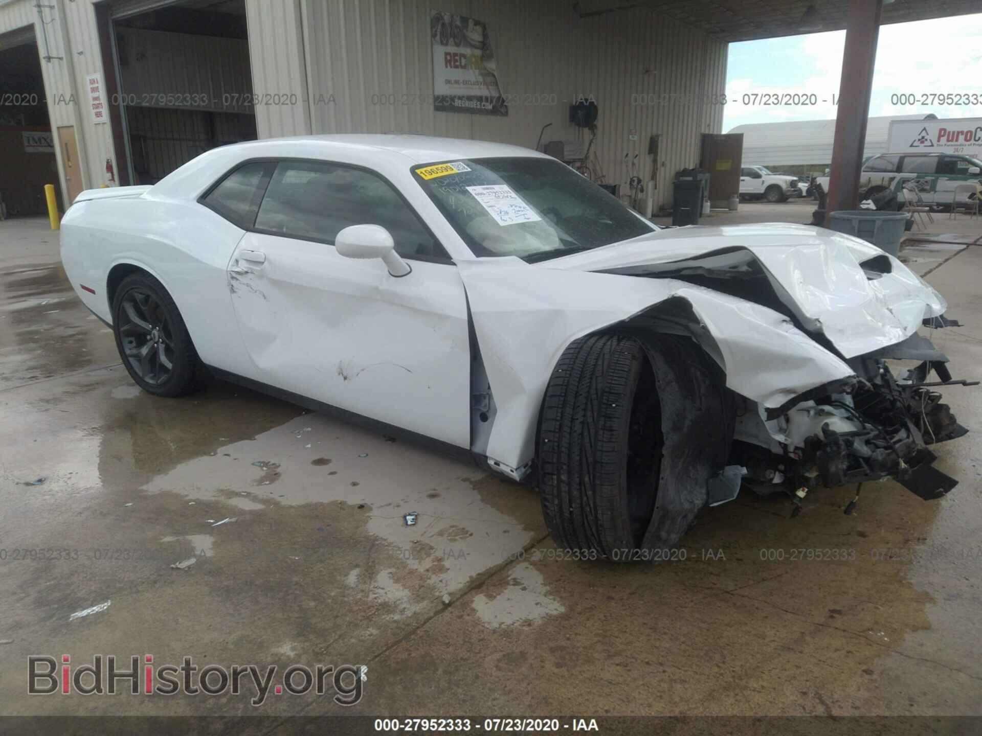 Фотография 2C3CDZJG6KH727650 - DODGE CHALLENGER 2019