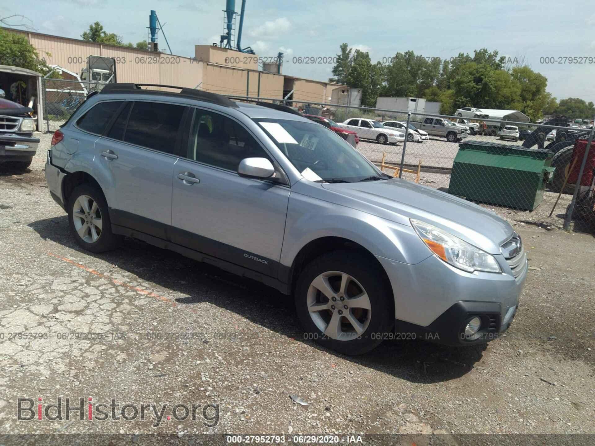 Фотография 4S4BRBGC6D3298564 - SUBARU OUTBACK 2013