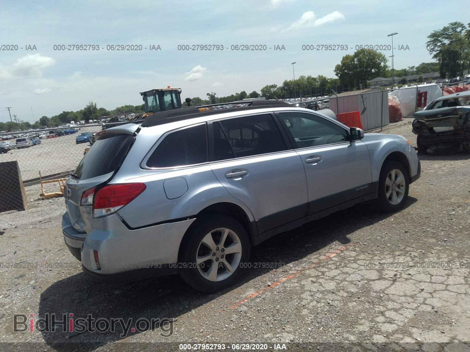 2013 SUBARU OUTBACK - VIN: 4S4BRBGC6D3298564 - Photo 4