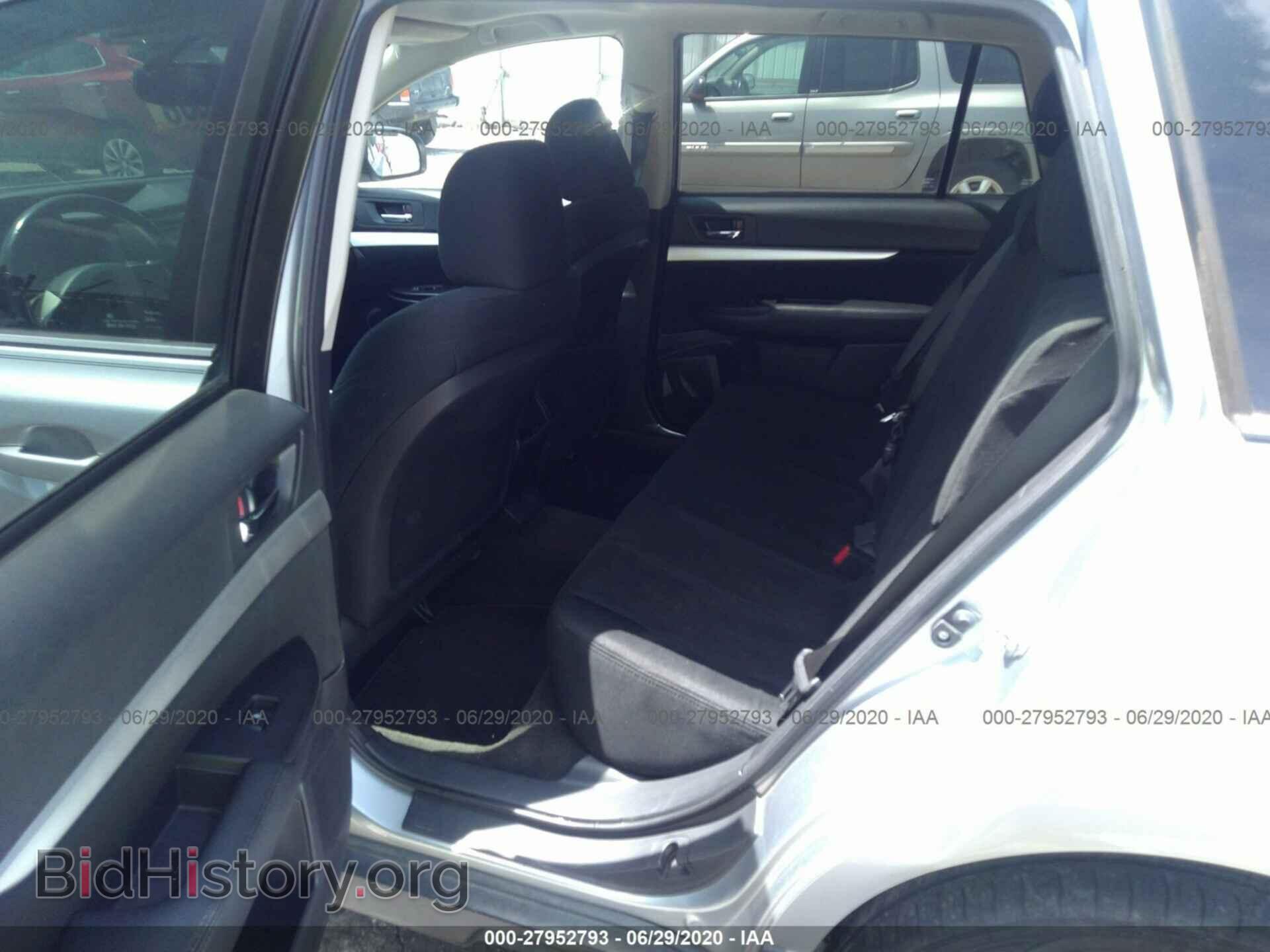 2013 SUBARU OUTBACK - VIN: 4S4BRBGC6D3298564 - Photo 8