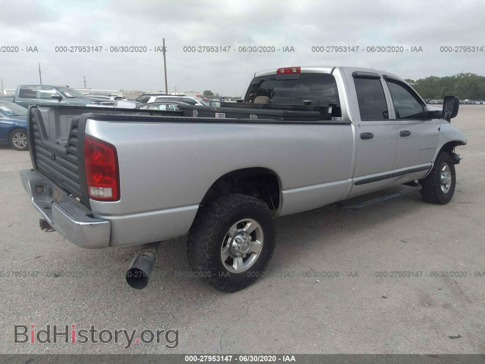 2005 DODGE RAM 3500 - VIN: 3D7LS38C95G791807 - Фото 4