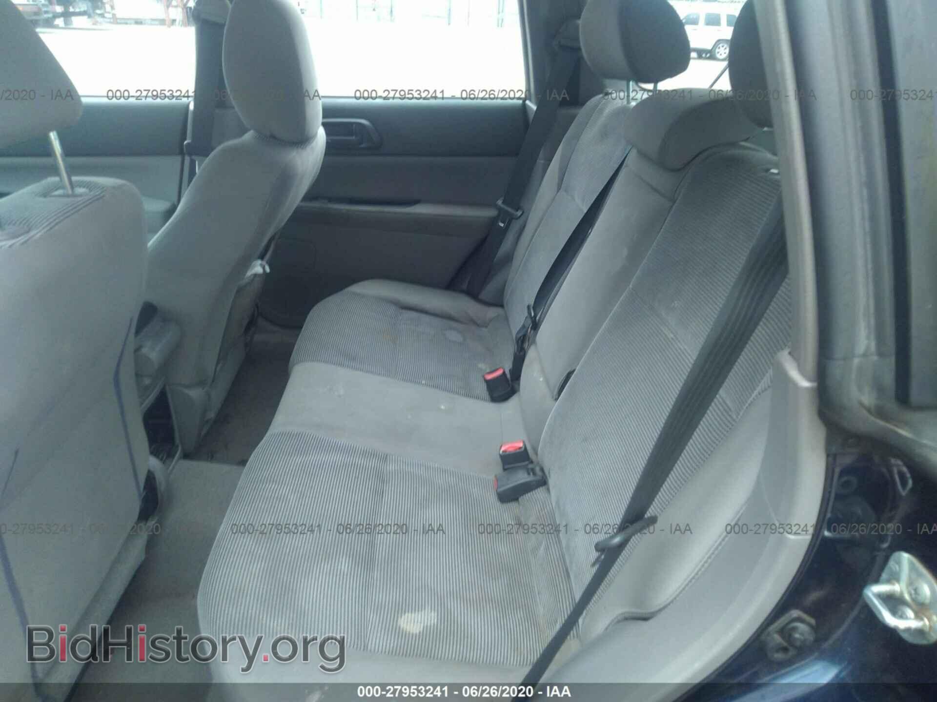 2006 SUBARU FORESTER - VIN: JF1SG63636G716632 - Фото 8