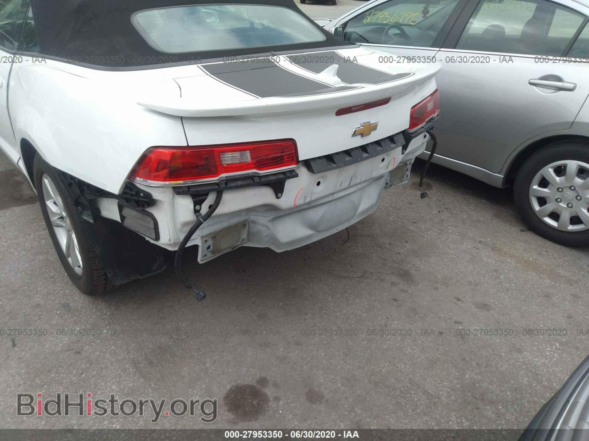 2014 CHEVROLET CAMARO - VIN: 2G1FB3D31E9250766 - Фото 6