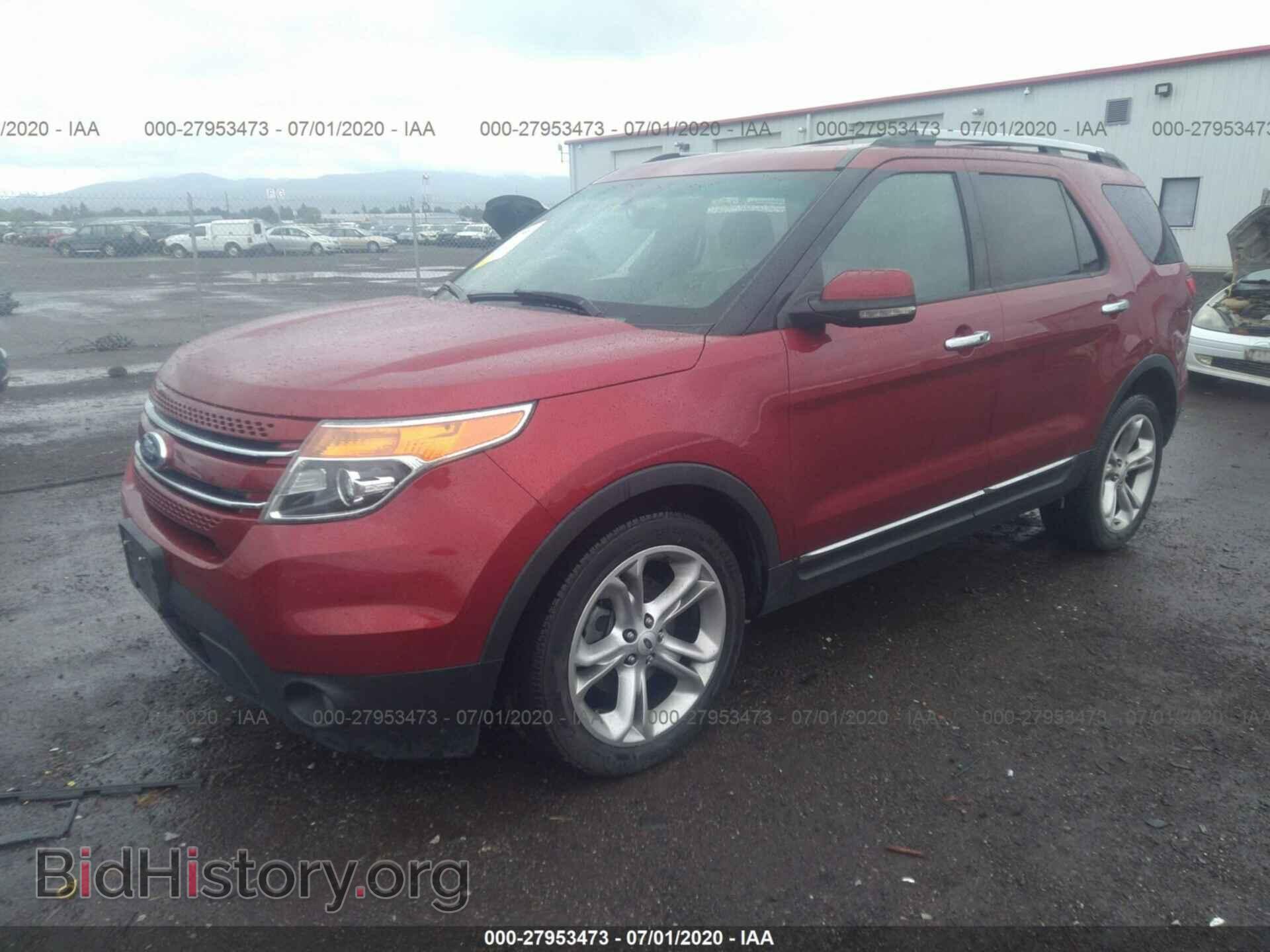 2013 FORD EXPLORER - VIN: 1FM5K8F83DGA55711 - Фото 2