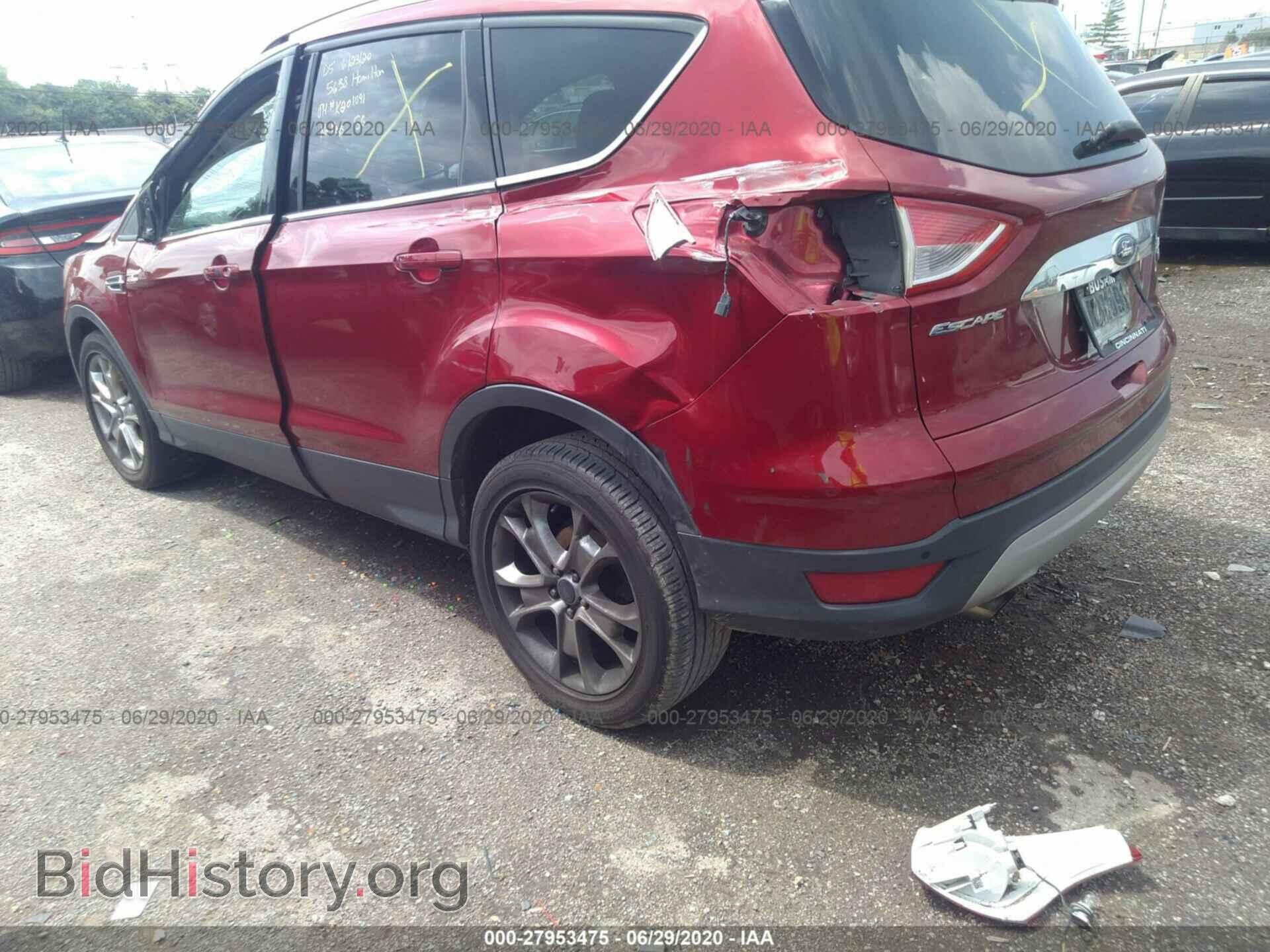 2014 FORD ESCAPE - VIN: 1FMCU0J93EUE36741 - Photo 3
