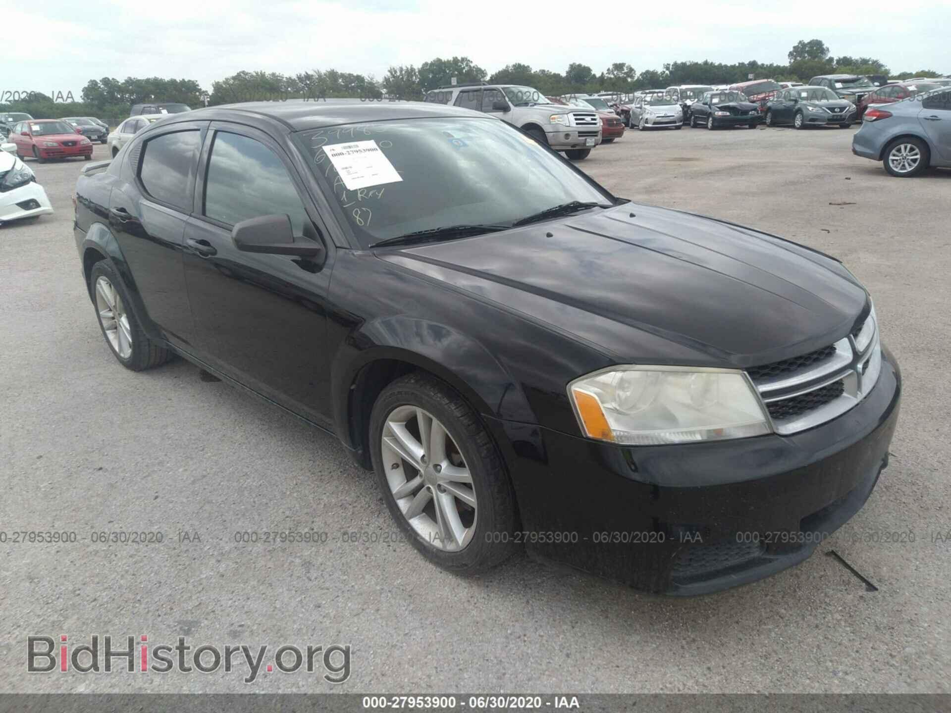 Фотография 1C3CDZAG0DN552273 - DODGE AVENGER 2013