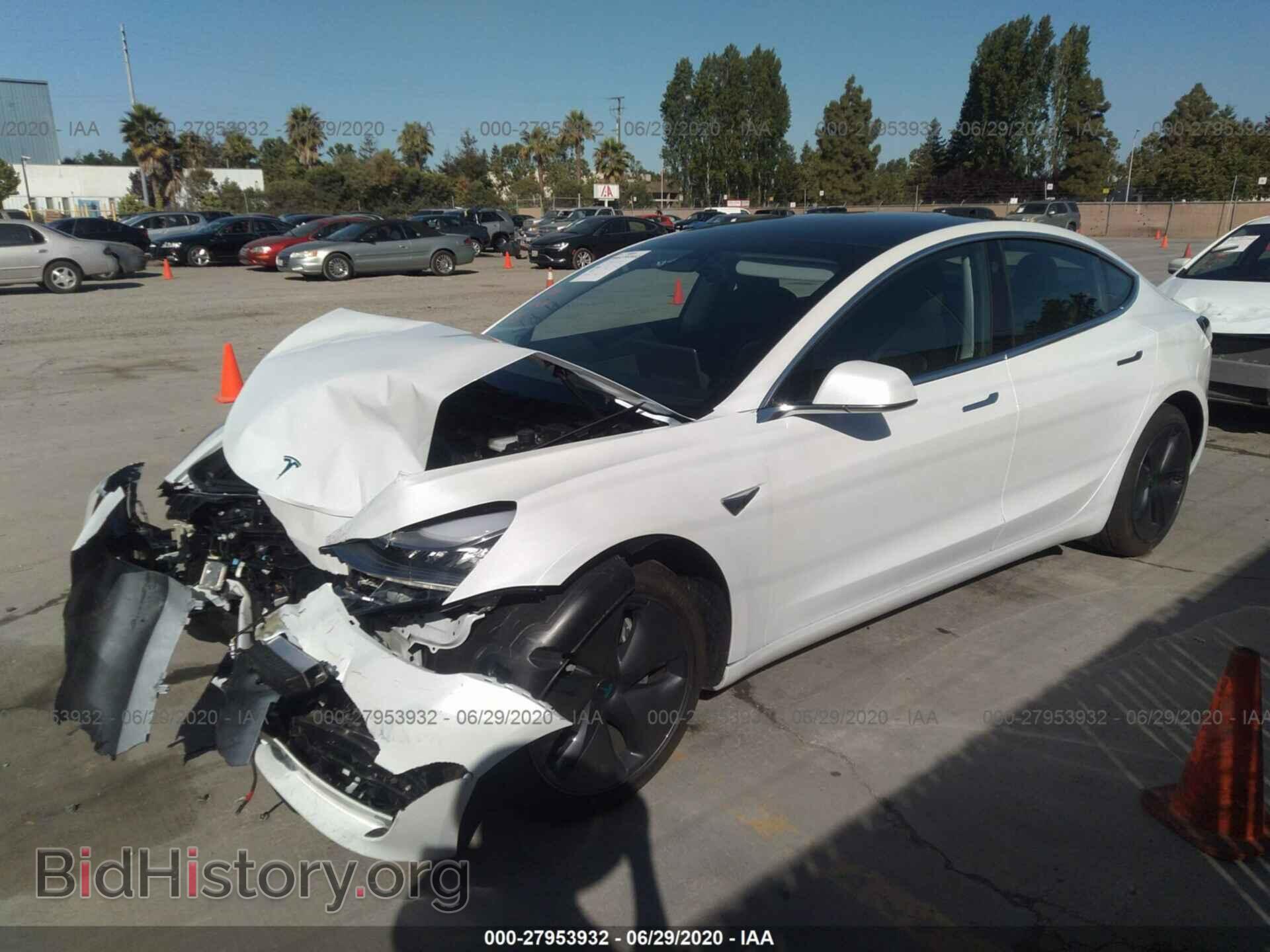 2019 TESLA MODEL 3 - VIN: 5YJ3E1EA5KF412084 - Photo 2