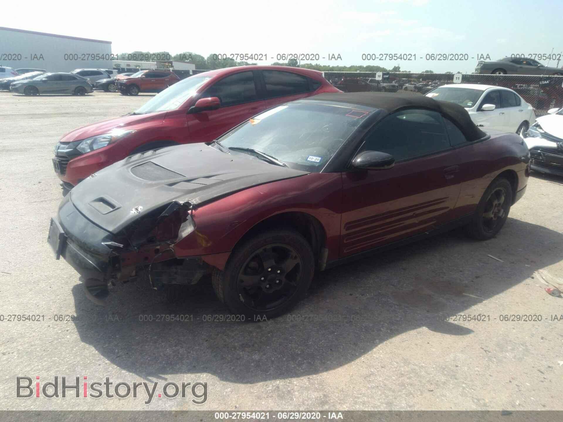 2004 MITSUBISHI ECLIPSE - VIN: 4A3AE45G04E068341 - Photo 2