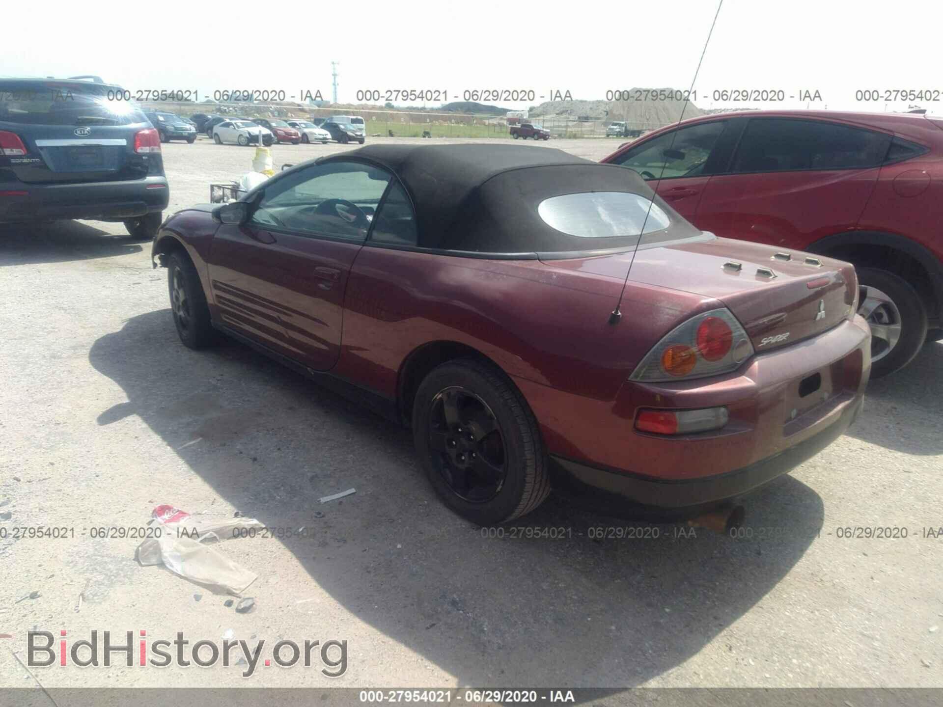 2004 MITSUBISHI ECLIPSE - VIN: 4A3AE45G04E068341 - Photo 3