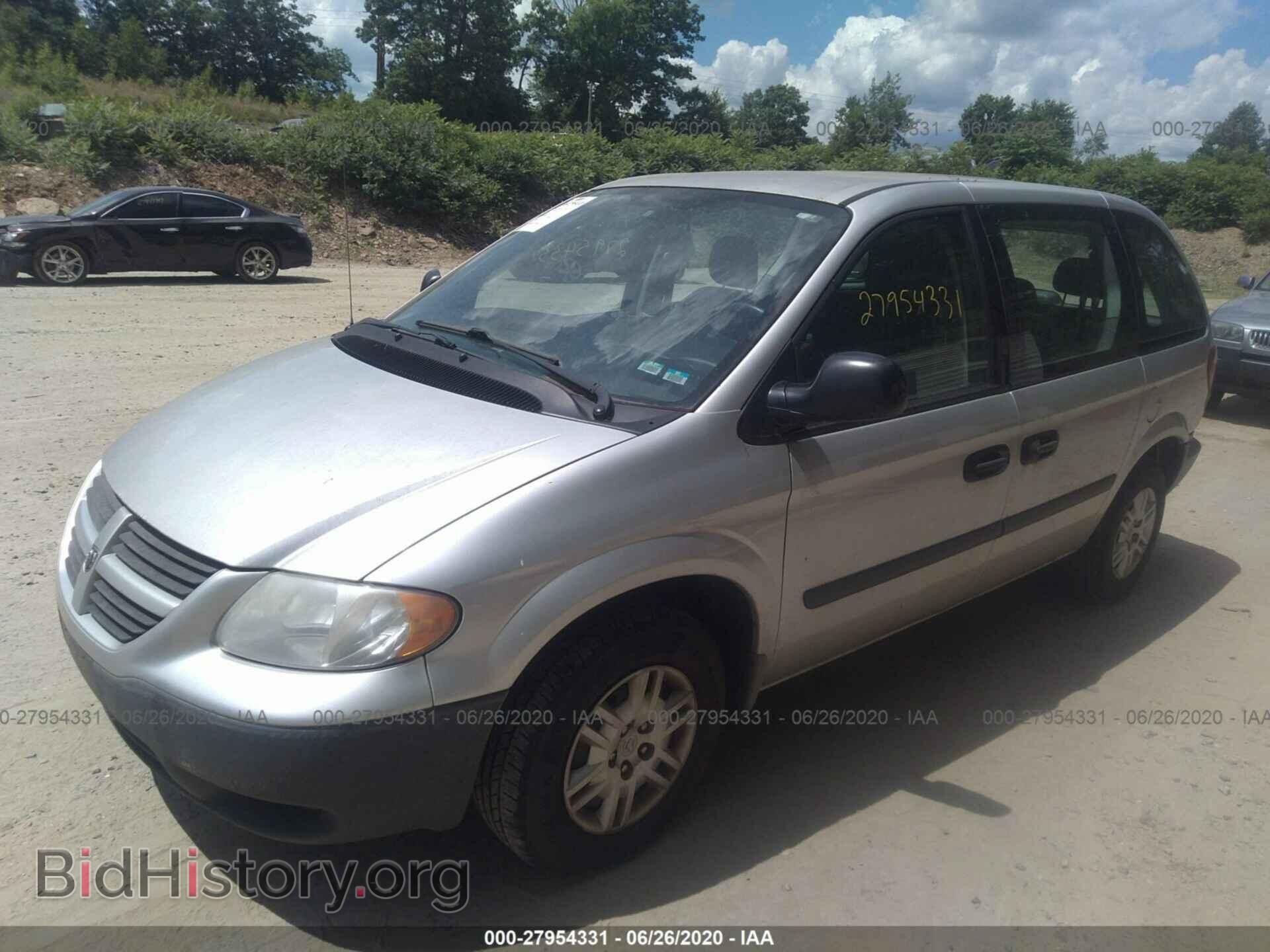 2006 DODGE CARAVAN - VIN: 1D8GP25E16B556701 - Фото 2