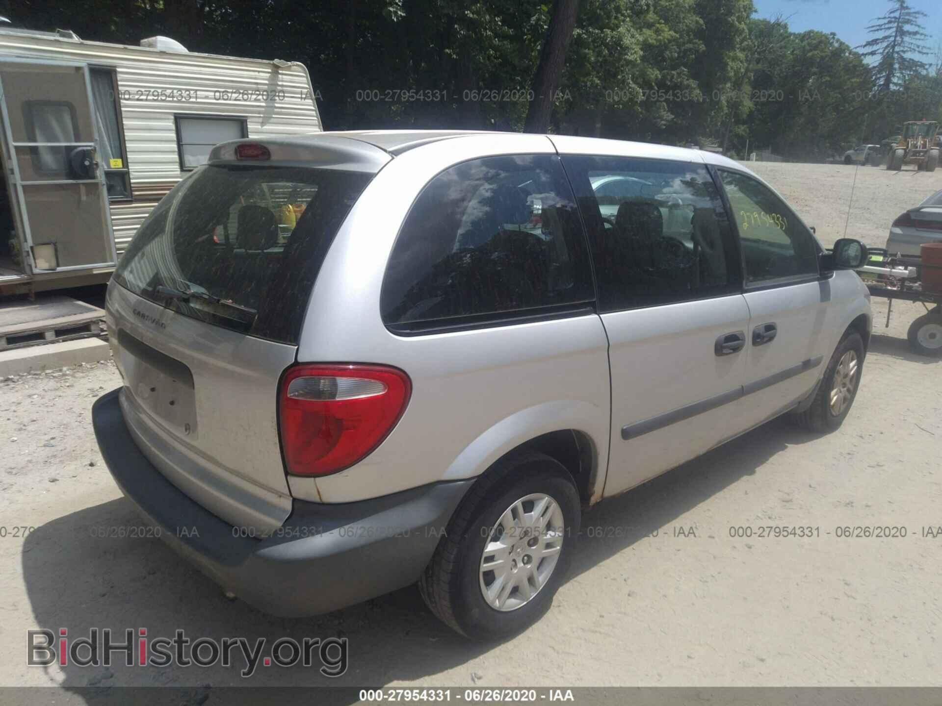 2006 DODGE CARAVAN - VIN: 1D8GP25E16B556701 - Фото 4