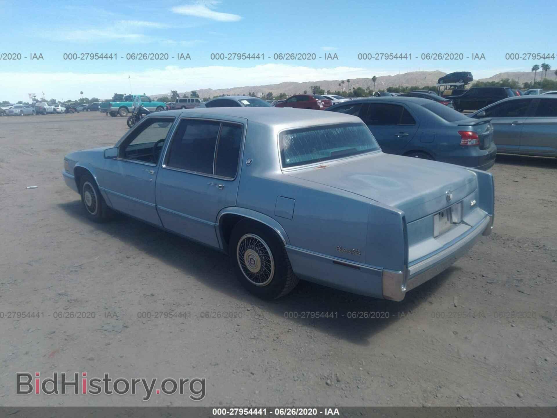 1990 CADILLAC DEVILLE - VIN: 1G6CD5330L4266901 - Фото 3