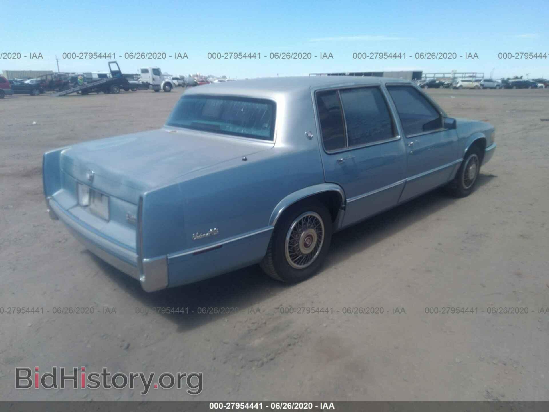 1990 CADILLAC DEVILLE - VIN: 1G6CD5330L4266901 - Фото 4