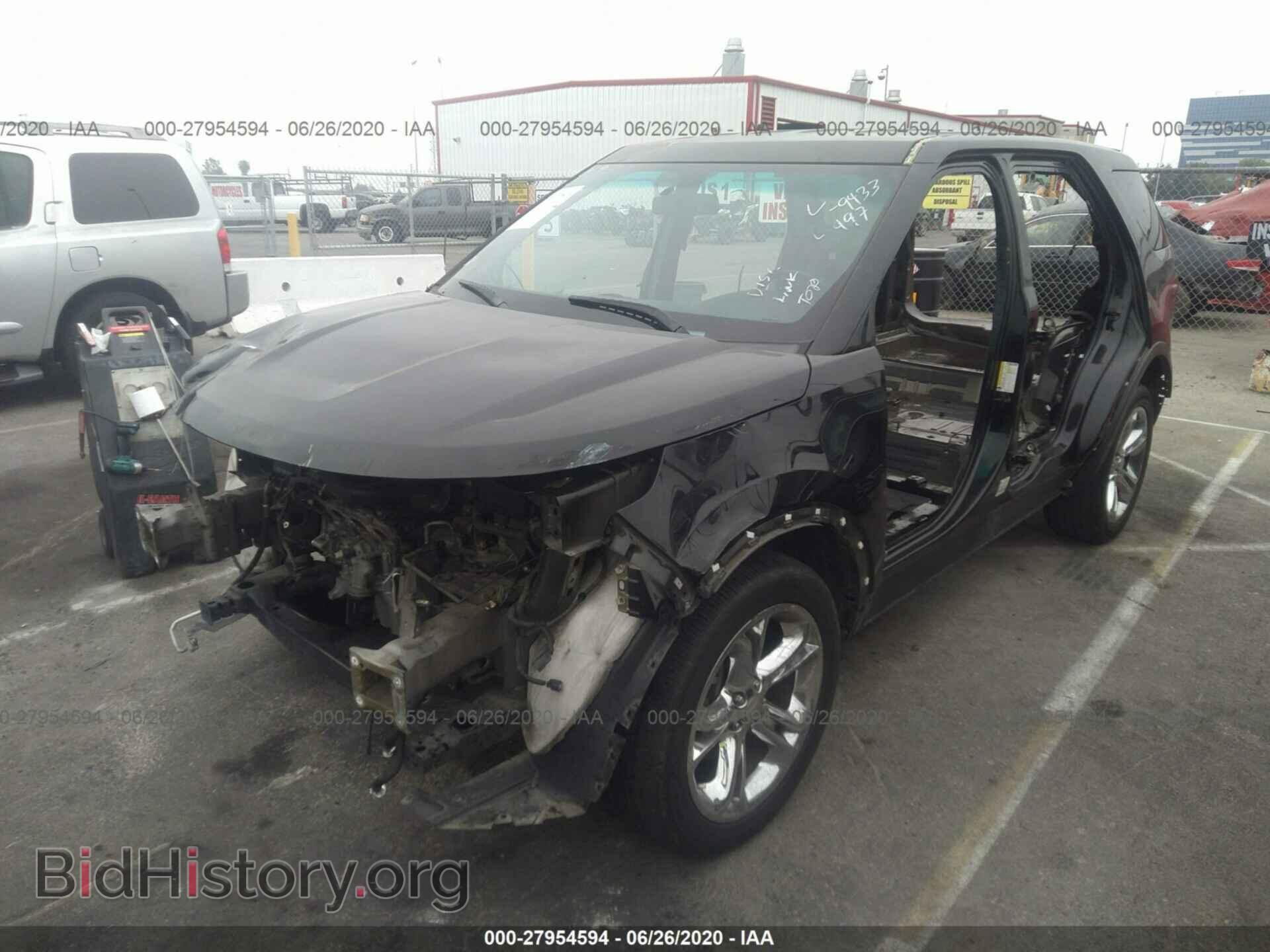 2012 FORD EXPLORER - VIN: 1FMHK7F85CGA09433 - Фото 2