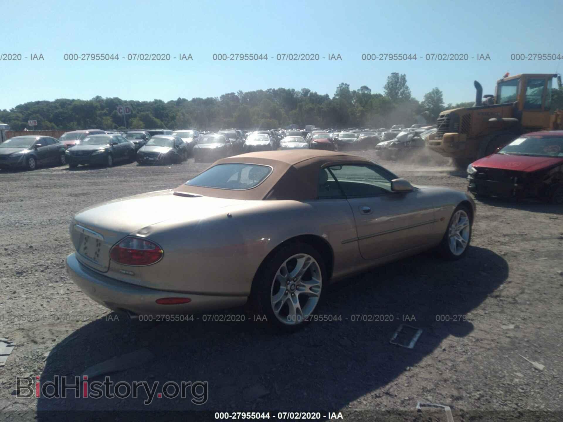 2003 JAGUAR XK8 - VIN: SAJDA42C832A35878 - Фото 4