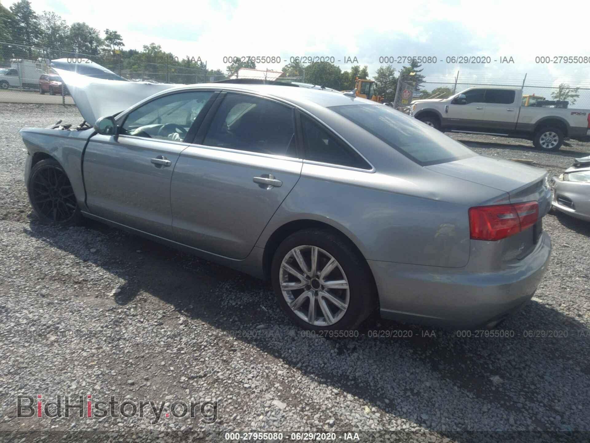 2013 AUDI A6 - VIN: WAUGFAFC7DN101398 - Фото 3