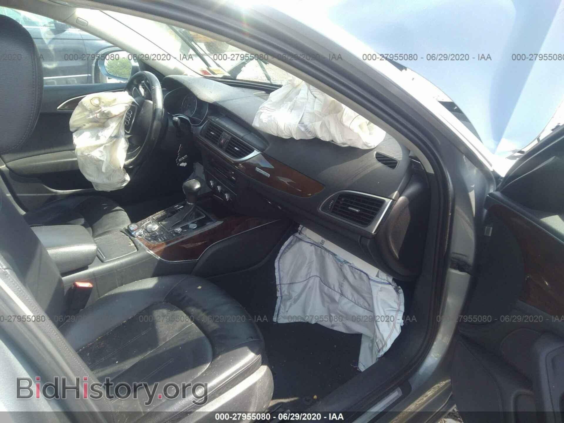 2013 AUDI A6 - VIN: WAUGFAFC7DN101398 - Фото 5