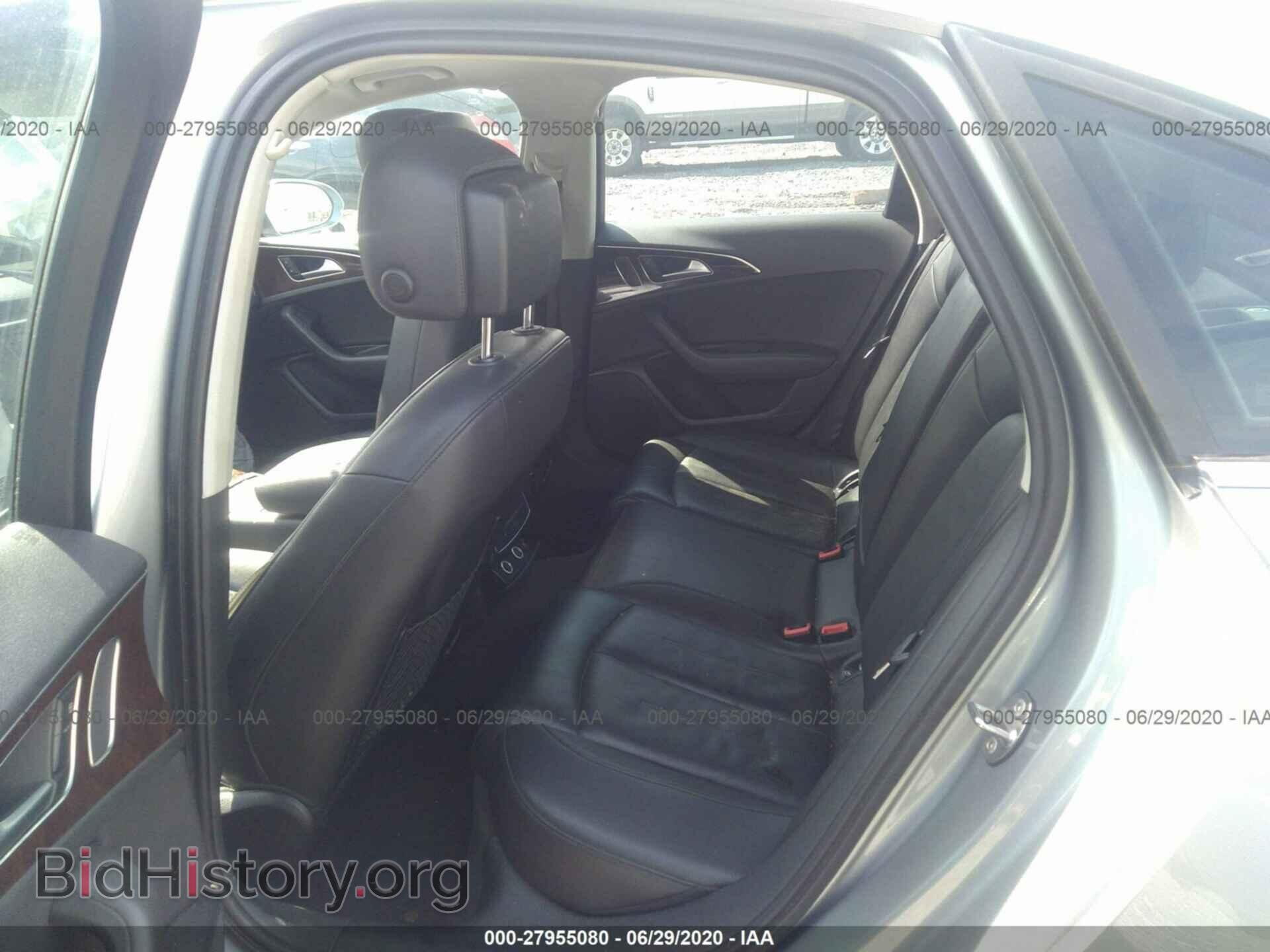 2013 AUDI A6 - VIN: WAUGFAFC7DN101398 - Фото 8