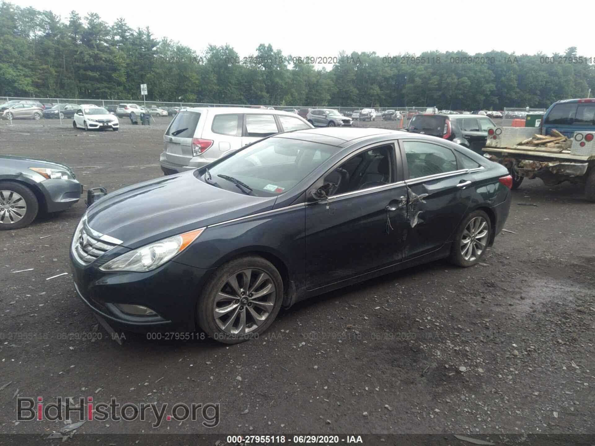 2012 HYUNDAI SONATA - VIN: 5NPEC4AB8CH487086 - Фото 2