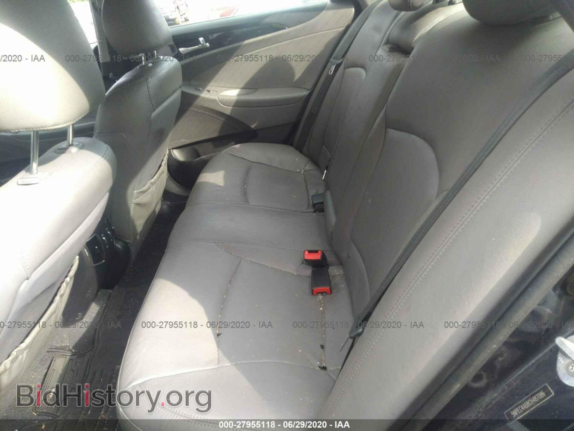 2012 HYUNDAI SONATA - VIN: 5NPEC4AB8CH487086 - Фото 8