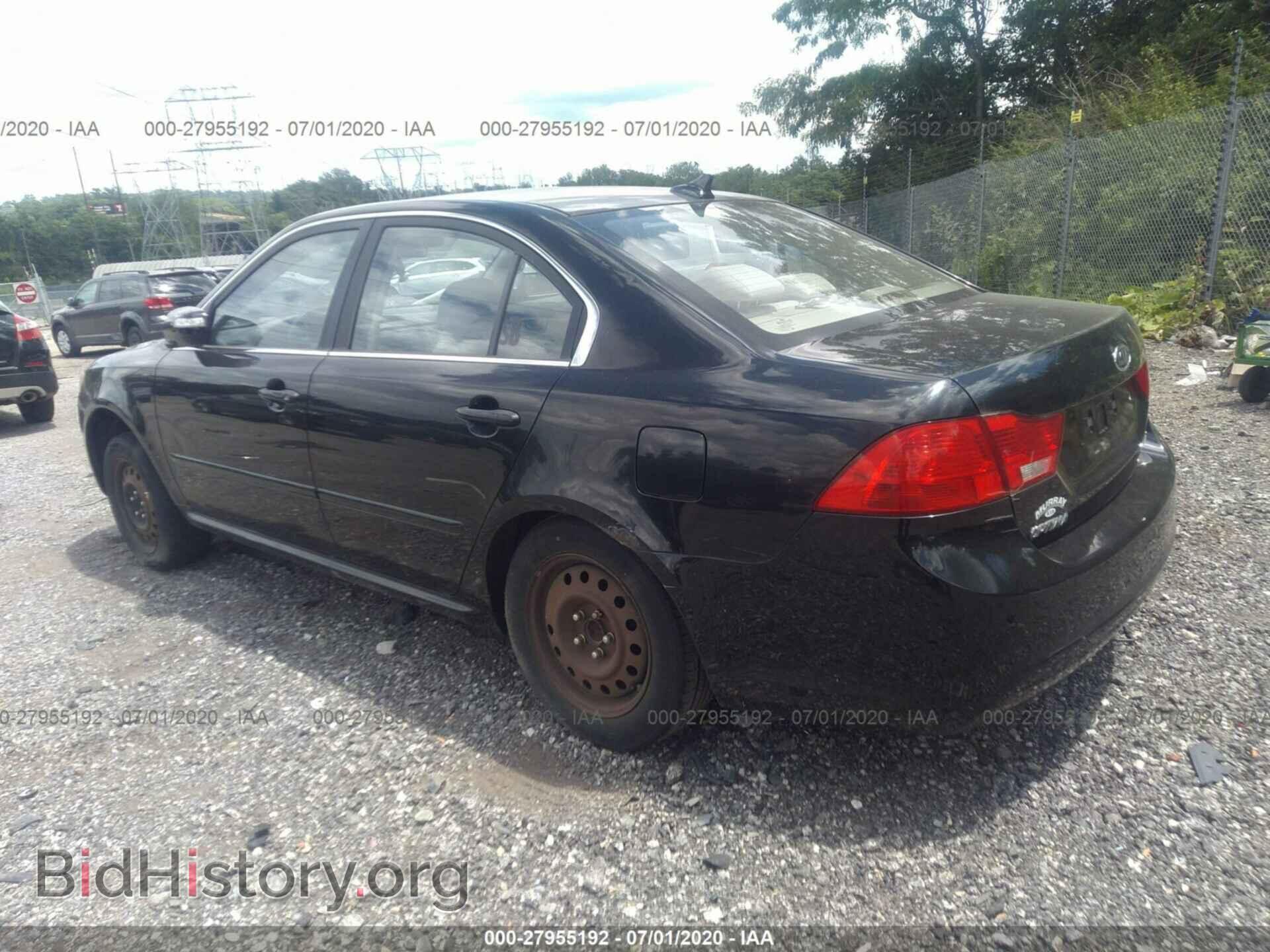 2009 KIA OPTIMA - VIN: KNAGE228295356932 - Фото 3