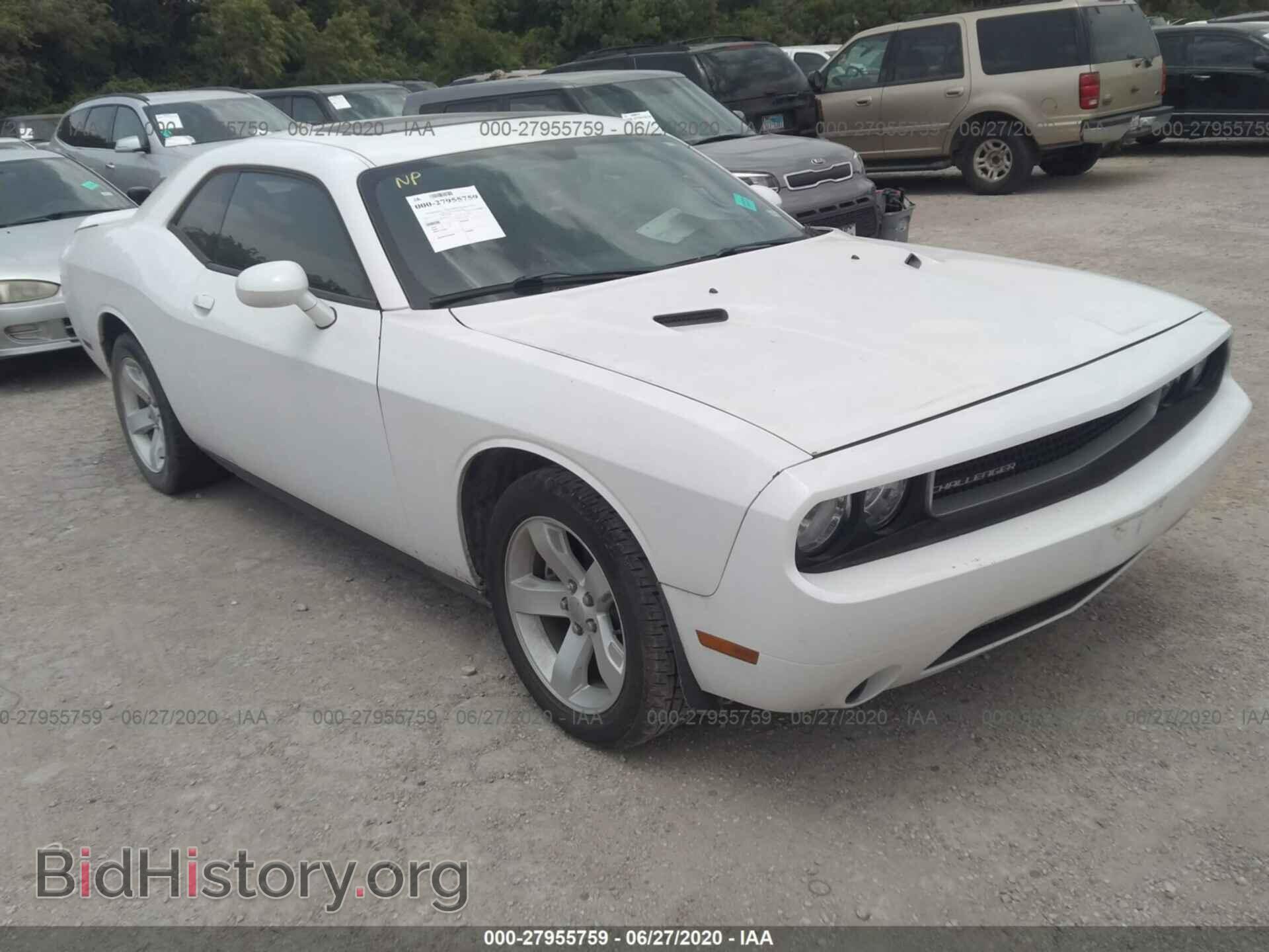 Photo 2C3CDYAG0CH228113 - DODGE CHALLENGER 2012