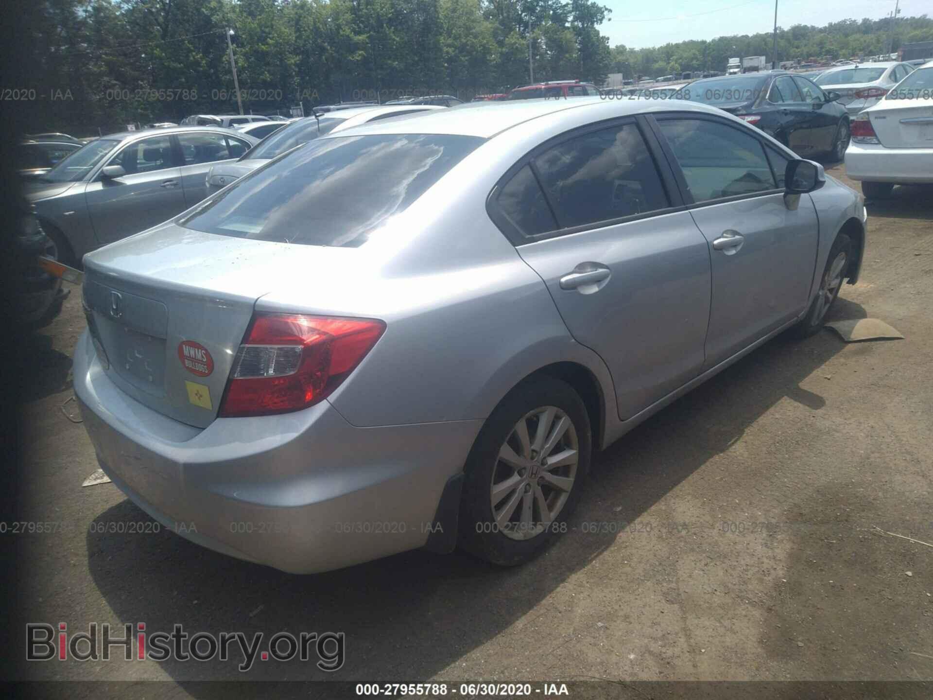 2012 HONDA CIVIC SDN - VIN: 2HGFB2F82CH510476 - Фото 4