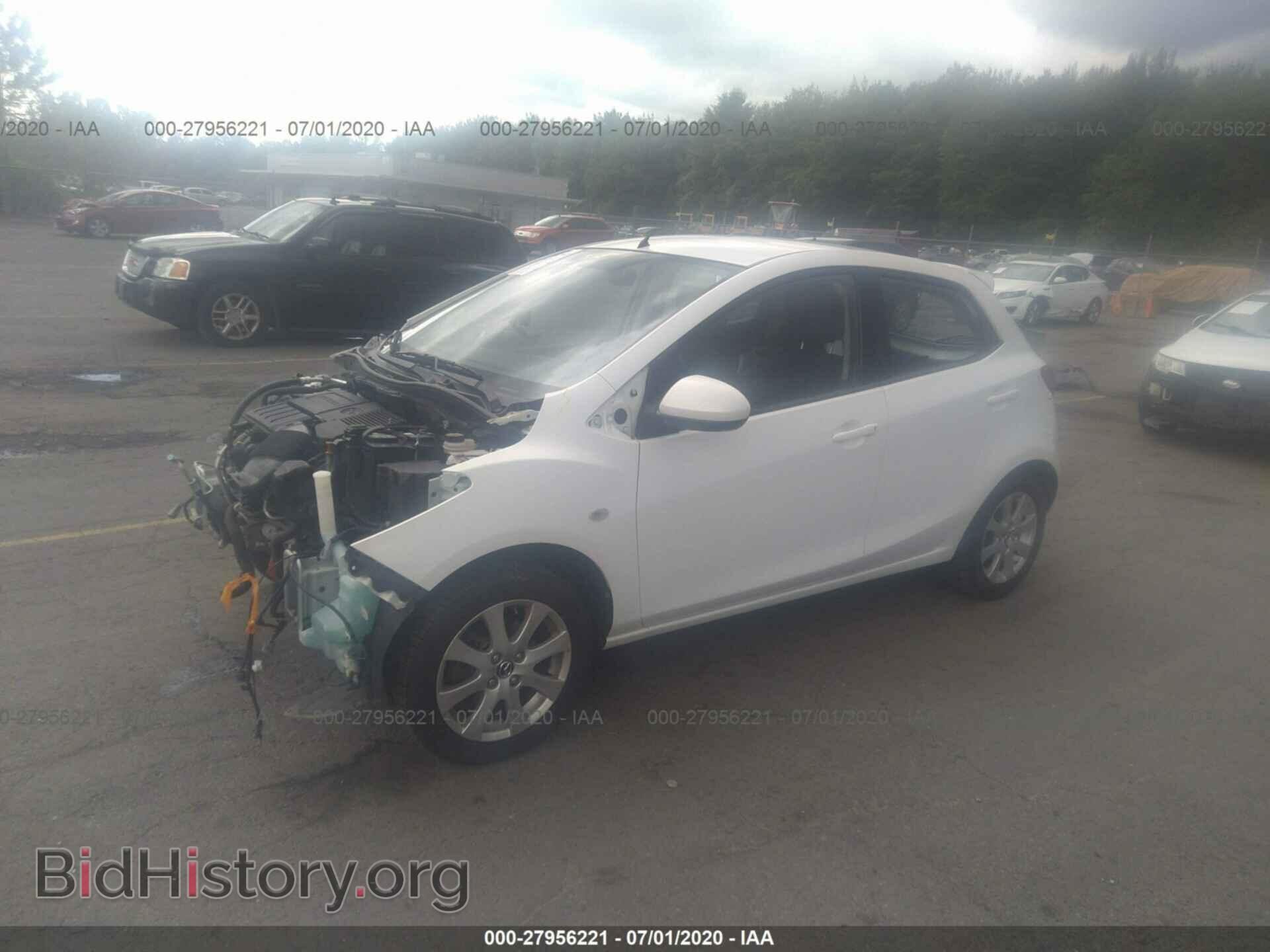 2013 MAZDA MAZDA2 - VIN: JM1DE1LY5D0158088 - Фото 2