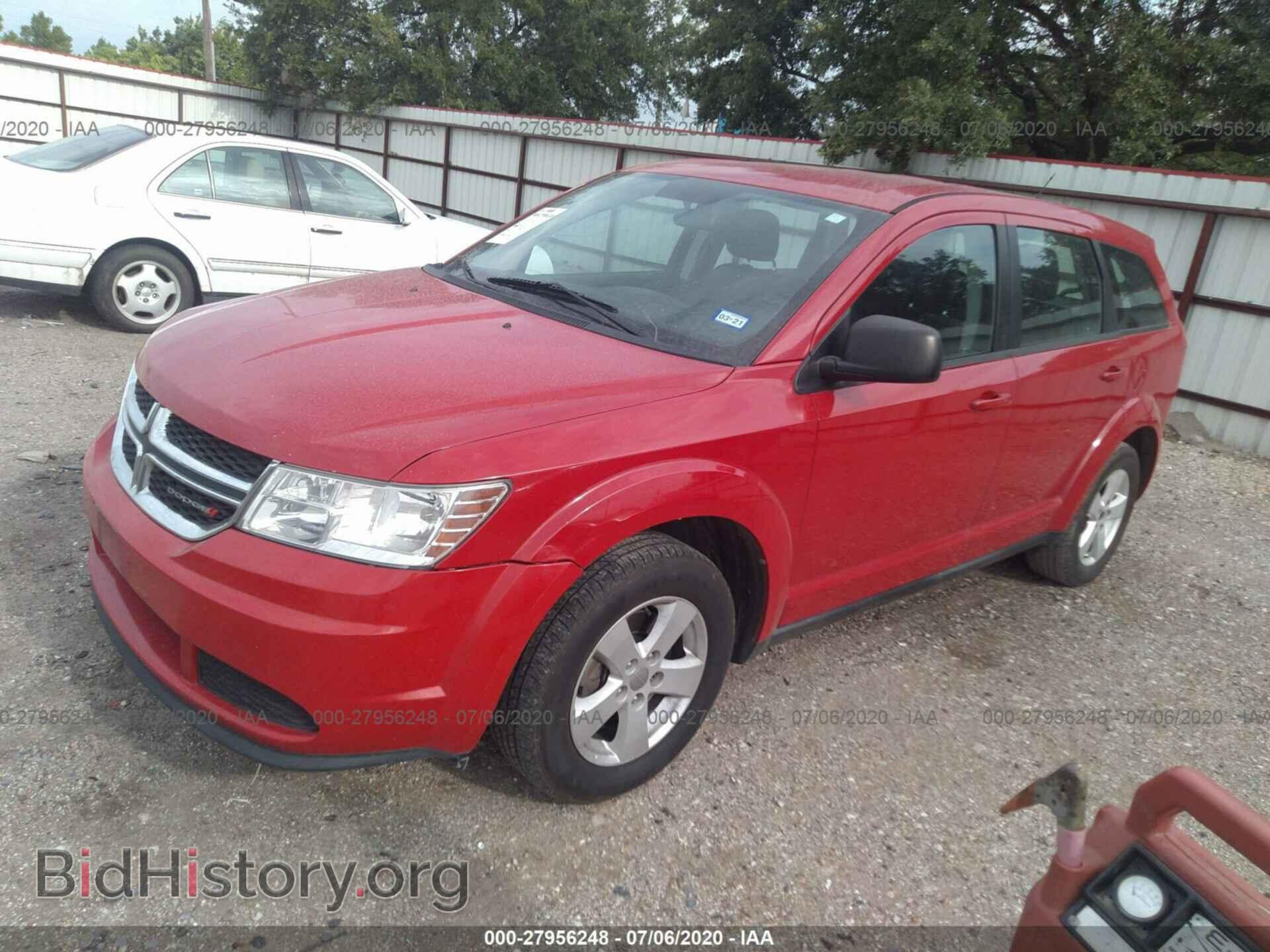 2013 DODGE JOURNEY - VIN: 3C4PDCAB3DT557076 - Photo 2