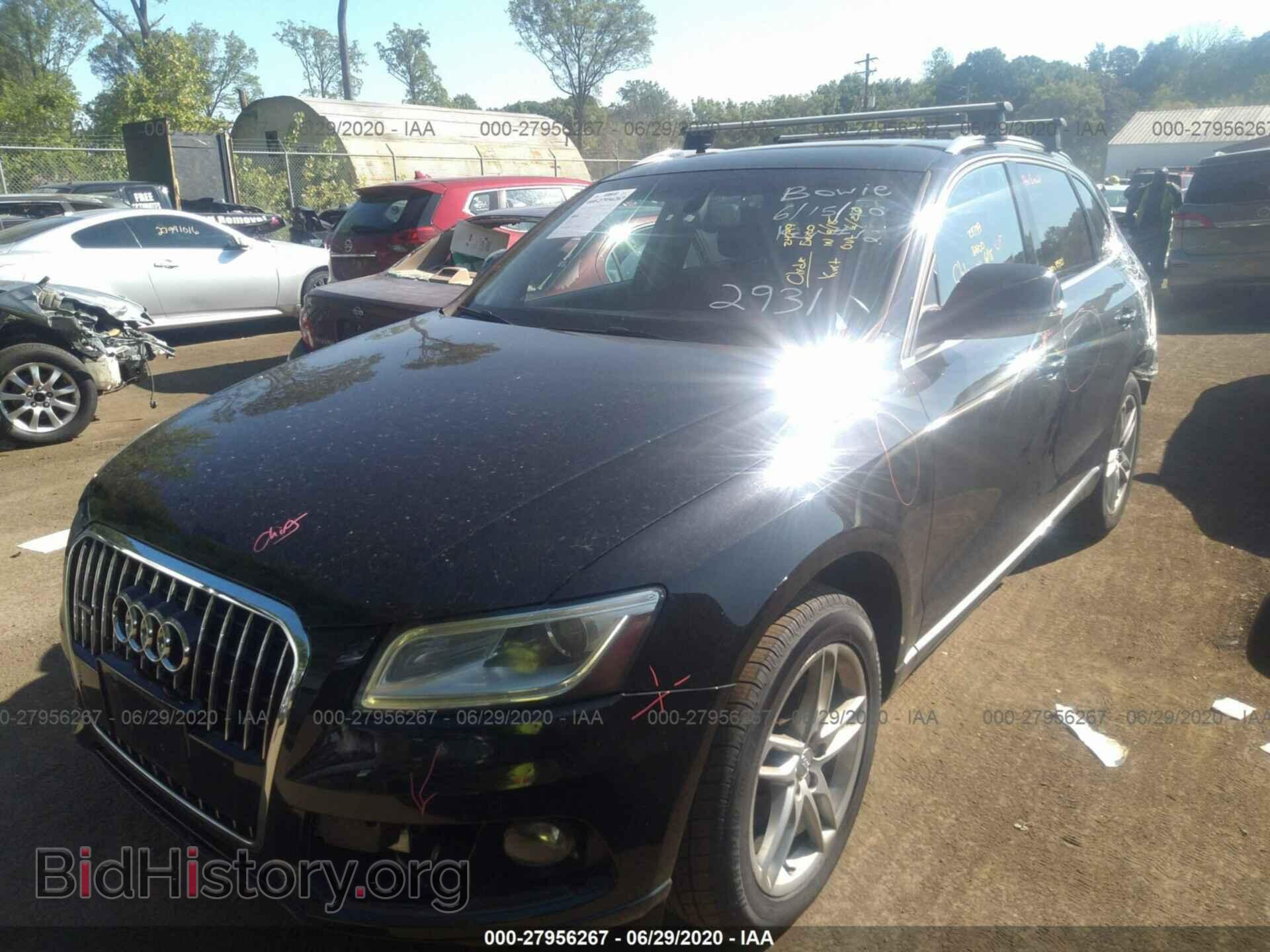 2013 AUDI Q5 - VIN: WA1LFAFP6DA012931 - Фото 2