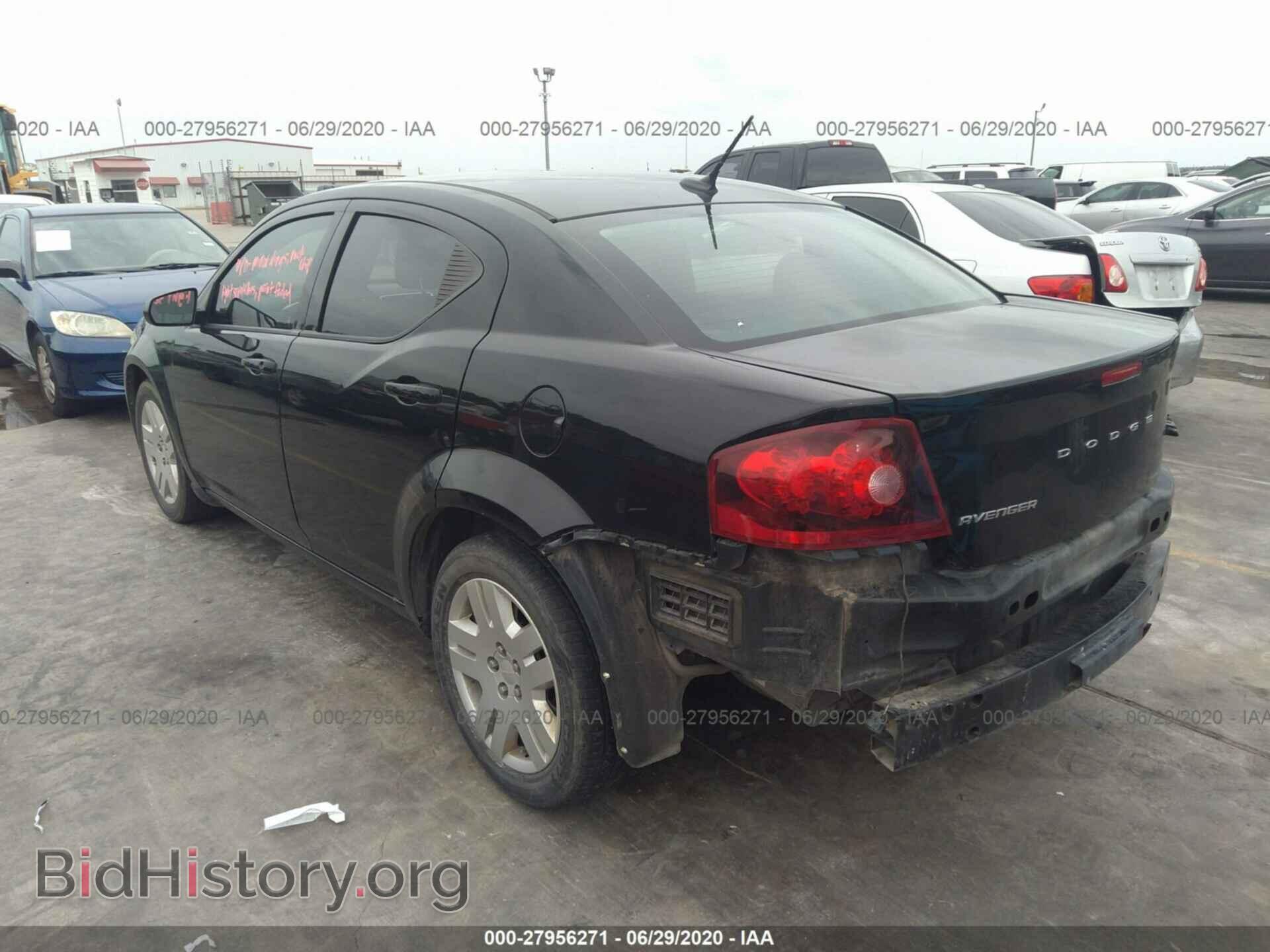 2014 DODGE AVENGER - VIN: 1C3CDZAB7EN217680 - Фото 3